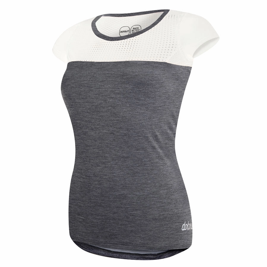 Jersey Woman DotOut Futura - Melange Grey
