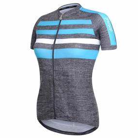 Jersey Woman DotOut Stripe 2018 - Melange Dark Grey