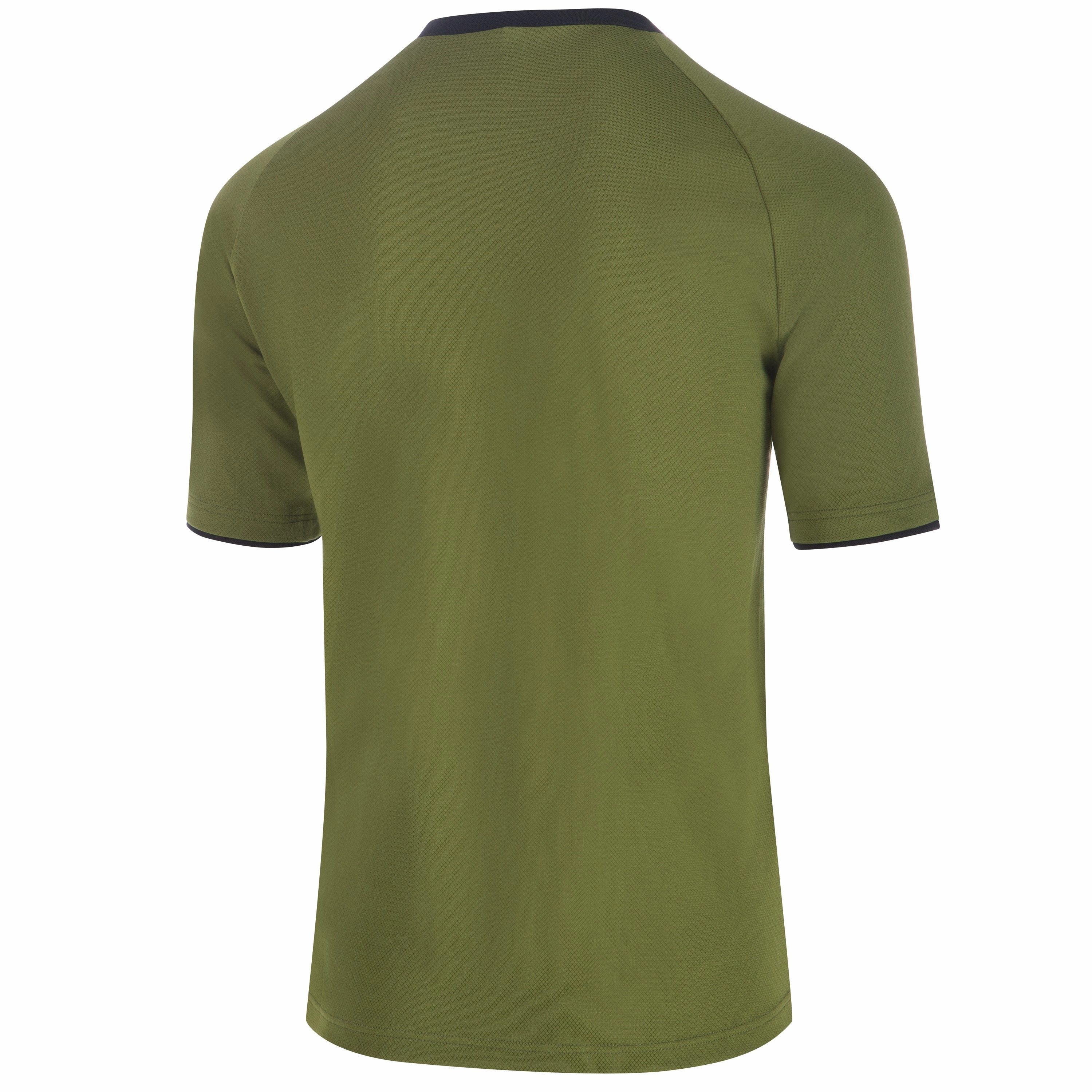 Juf Essential MTB Solid men's short sleeve shirt - Military green 