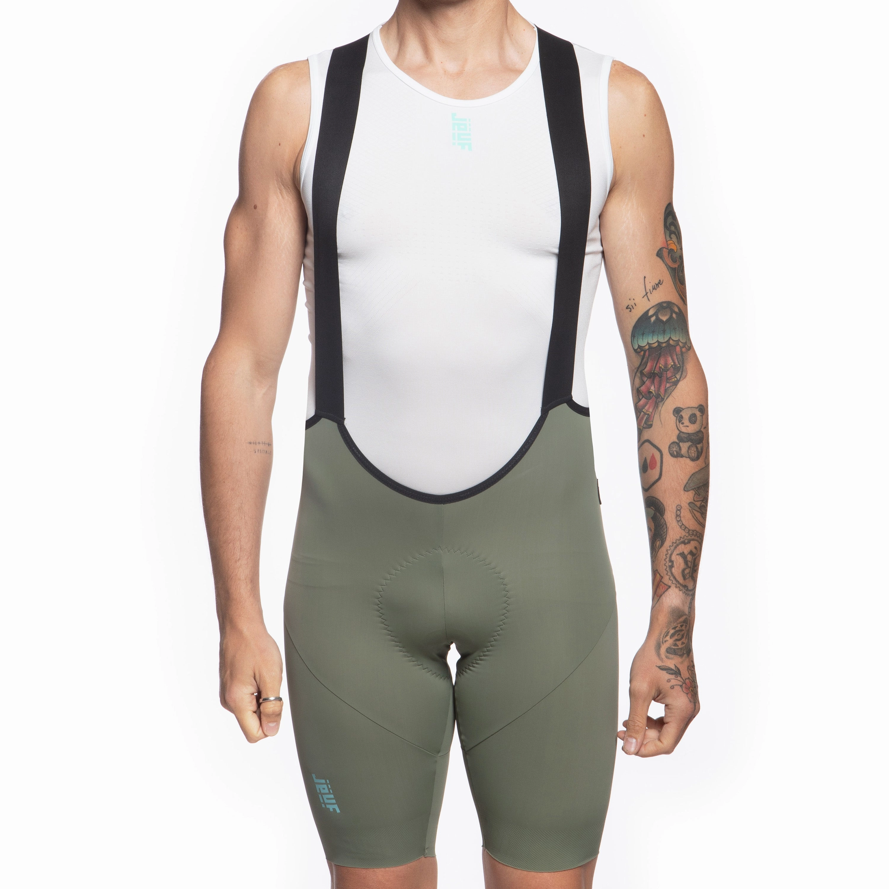 Juf Pro bib shorts - Green