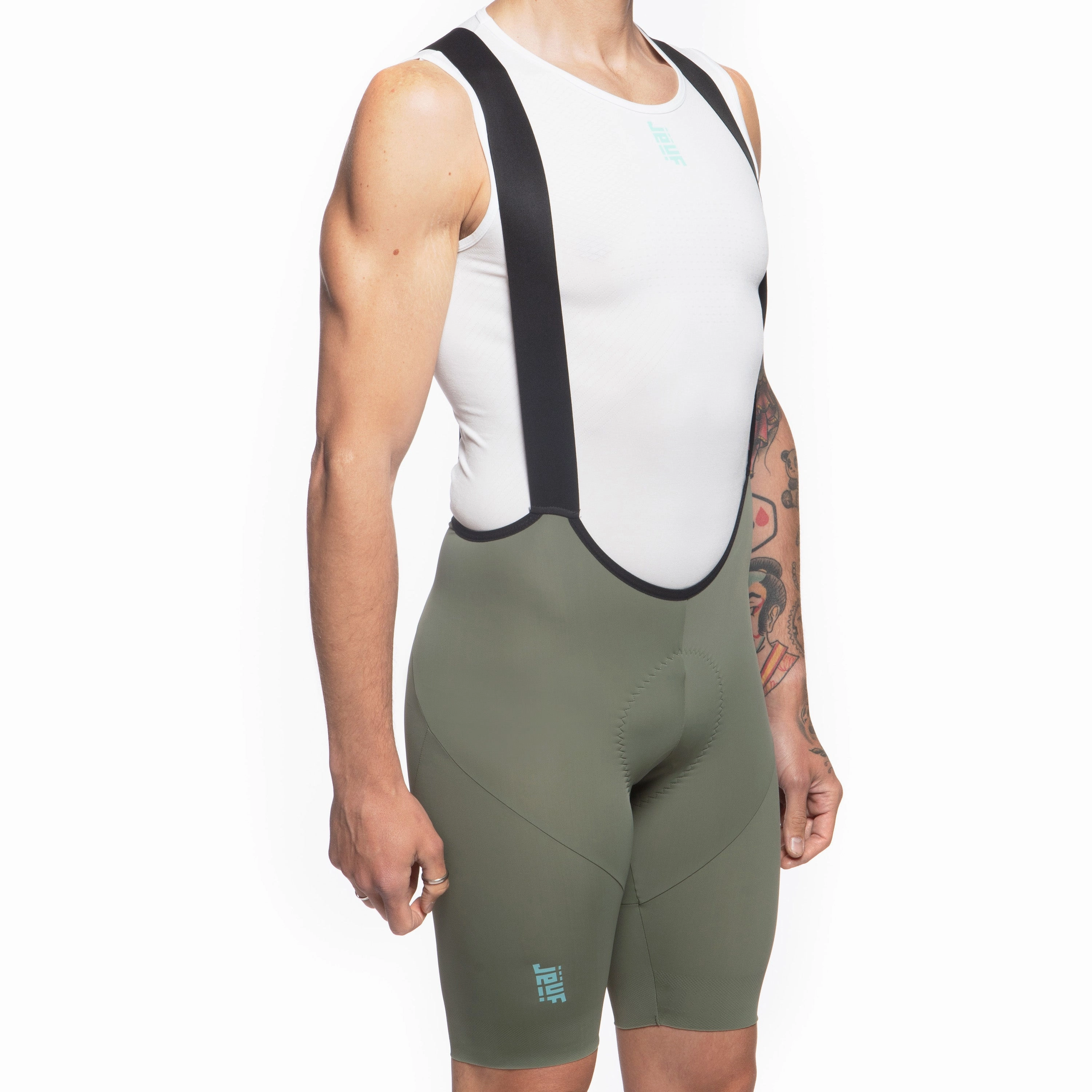 Juf Pro bib shorts - Green