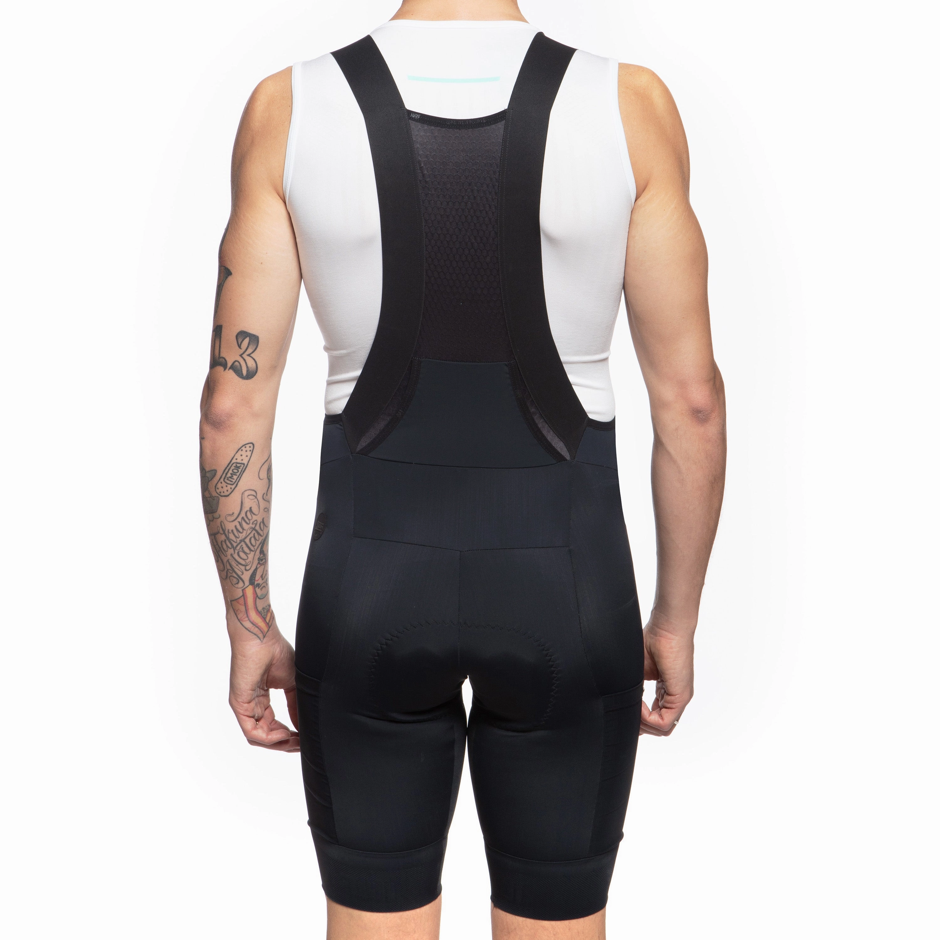 Juf Pro Gravel Cargo Bib shorts - Black