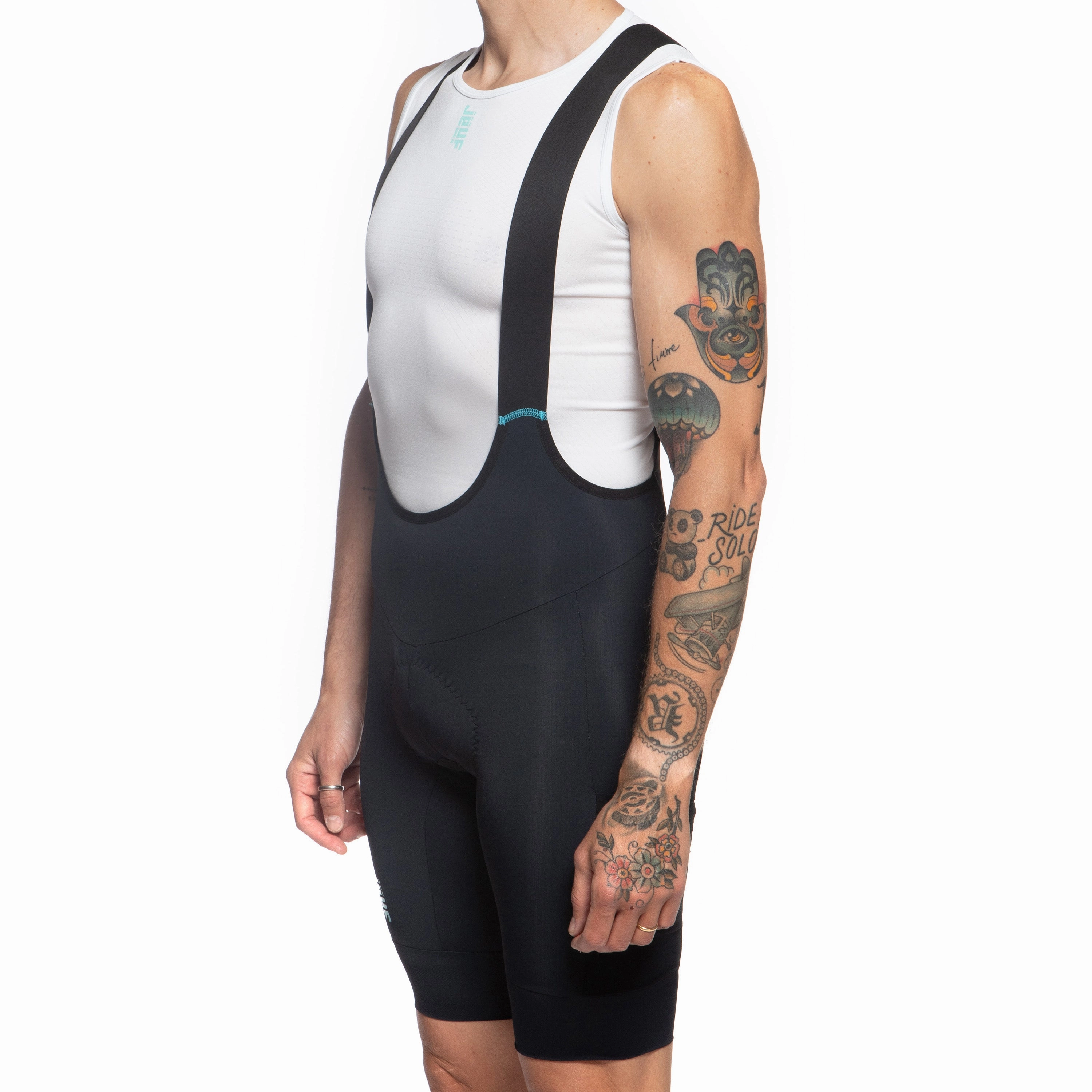 Juf Pro Gravel Cargo Bib shorts - Black