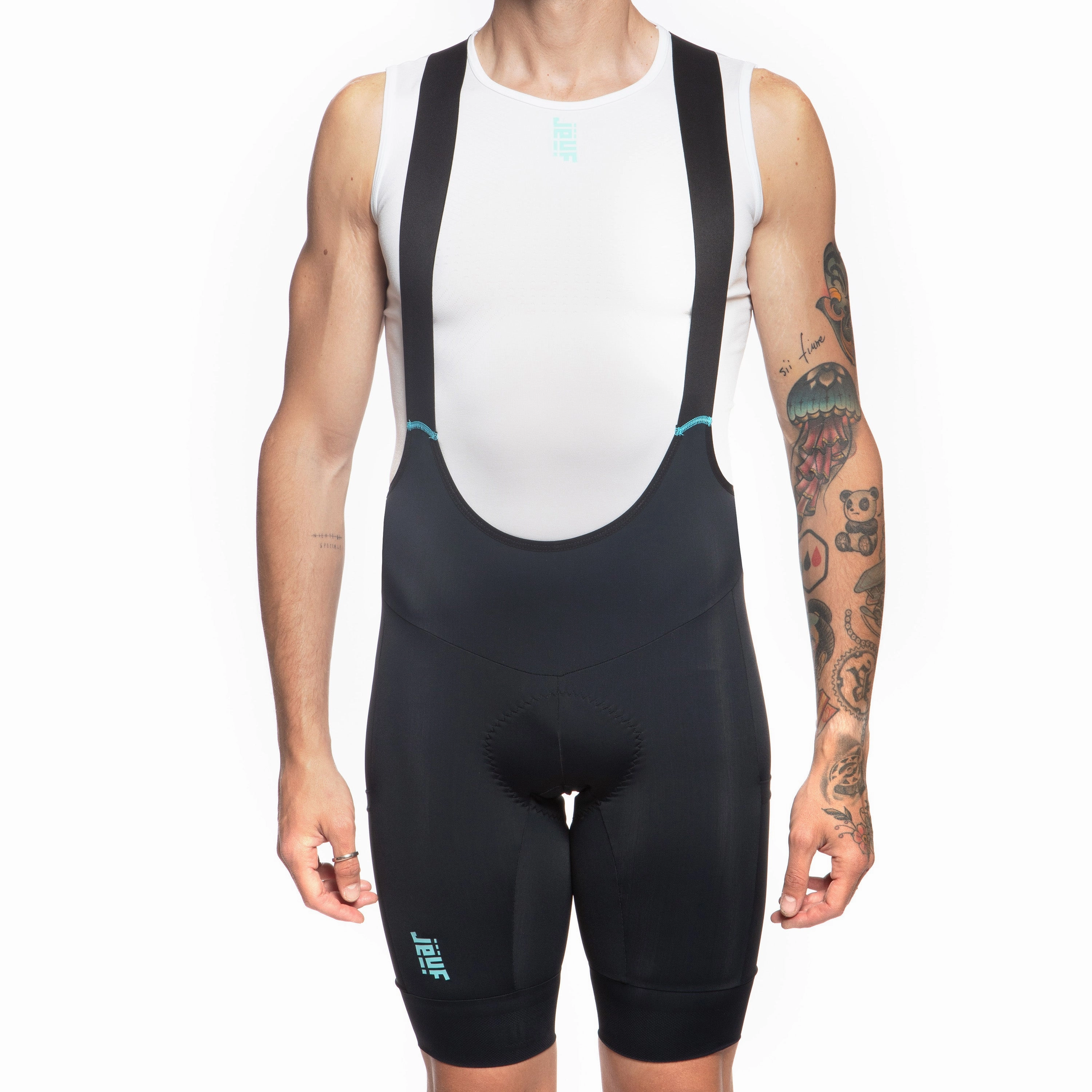 Juf Pro Gravel Cargo Bib shorts - Black