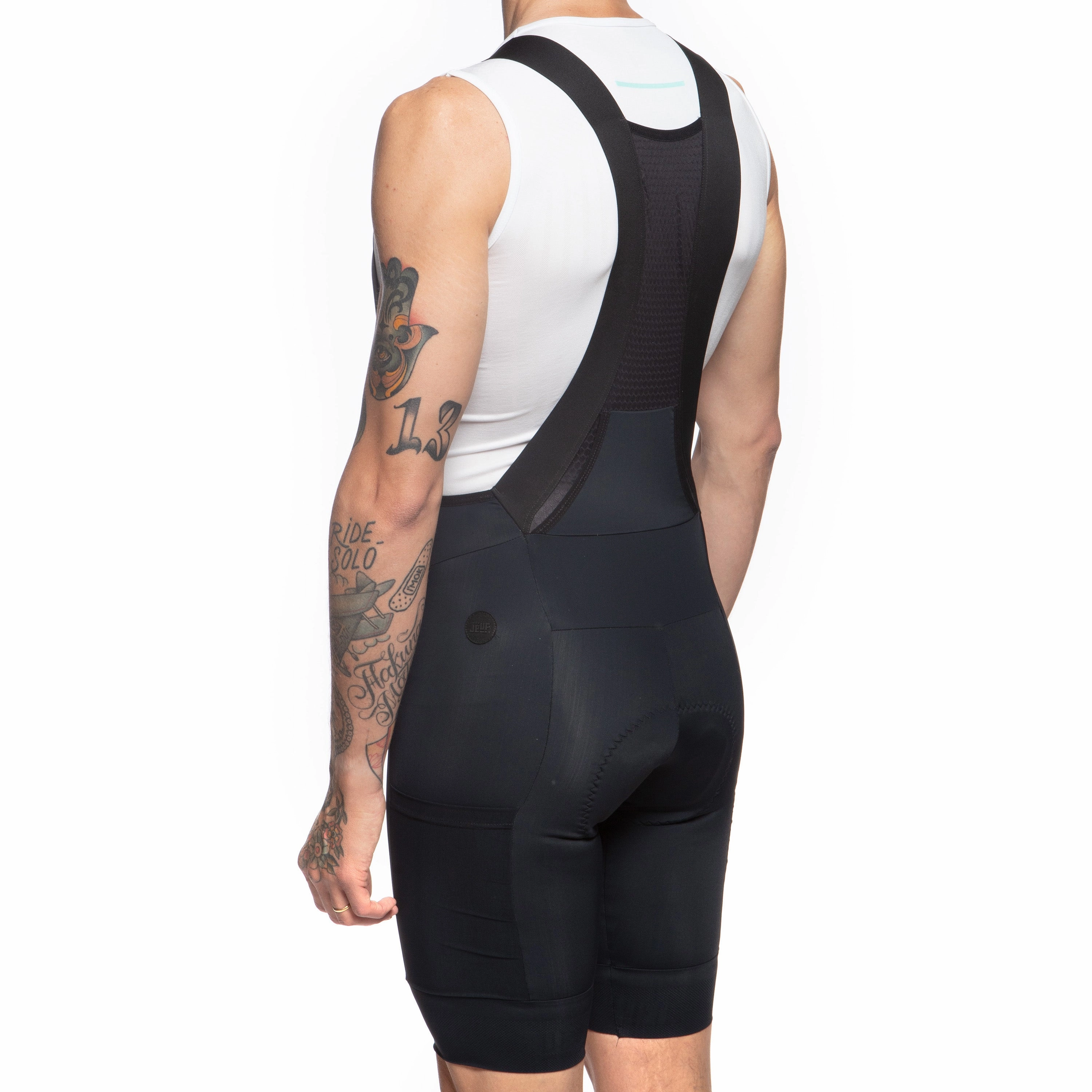 Juf Pro Gravel Cargo Bib shorts - Black