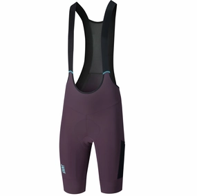 Juf Pro Gravel Cargo bib shorts - Bordeaux