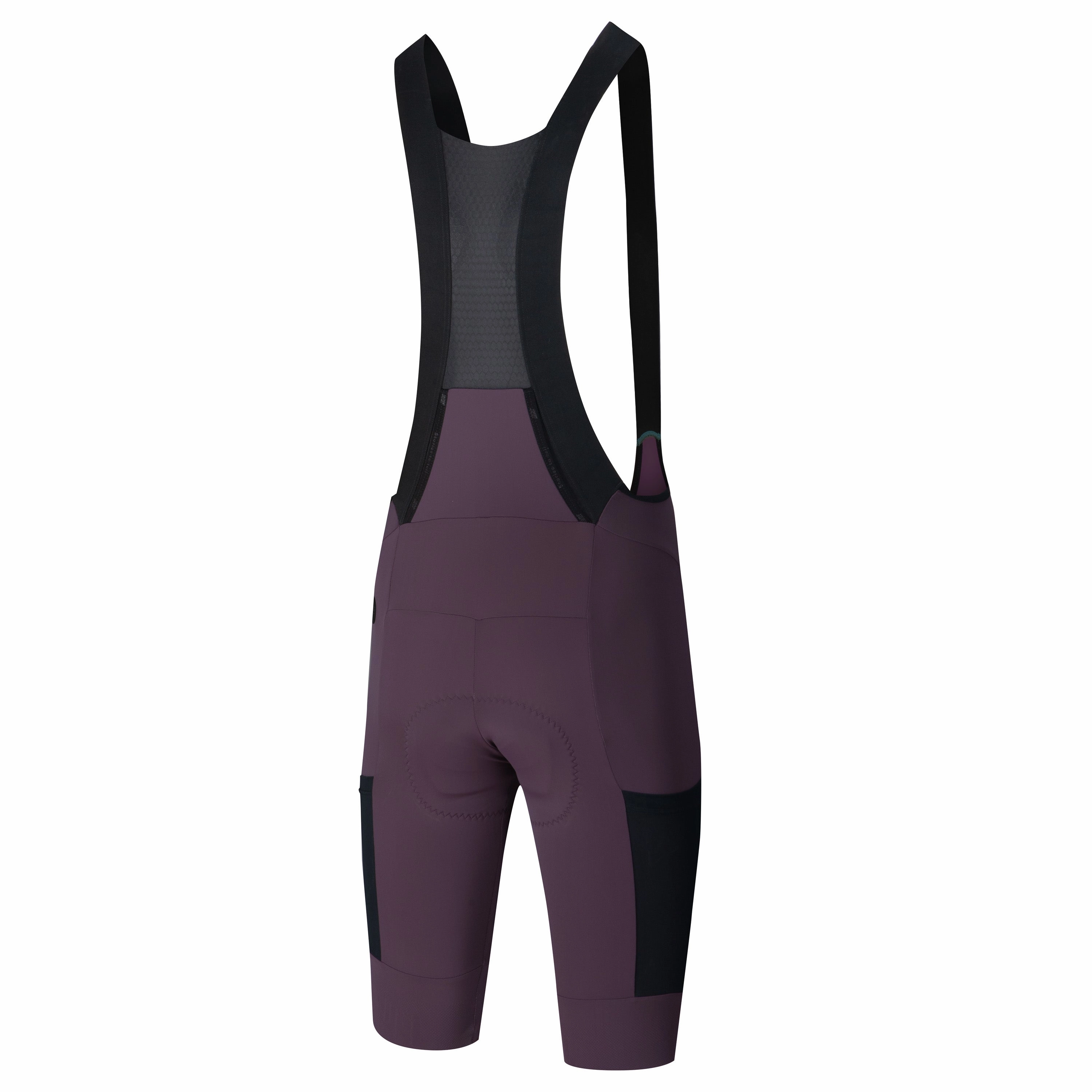 Juf Pro Gravel Cargo bib shorts - Bordeaux