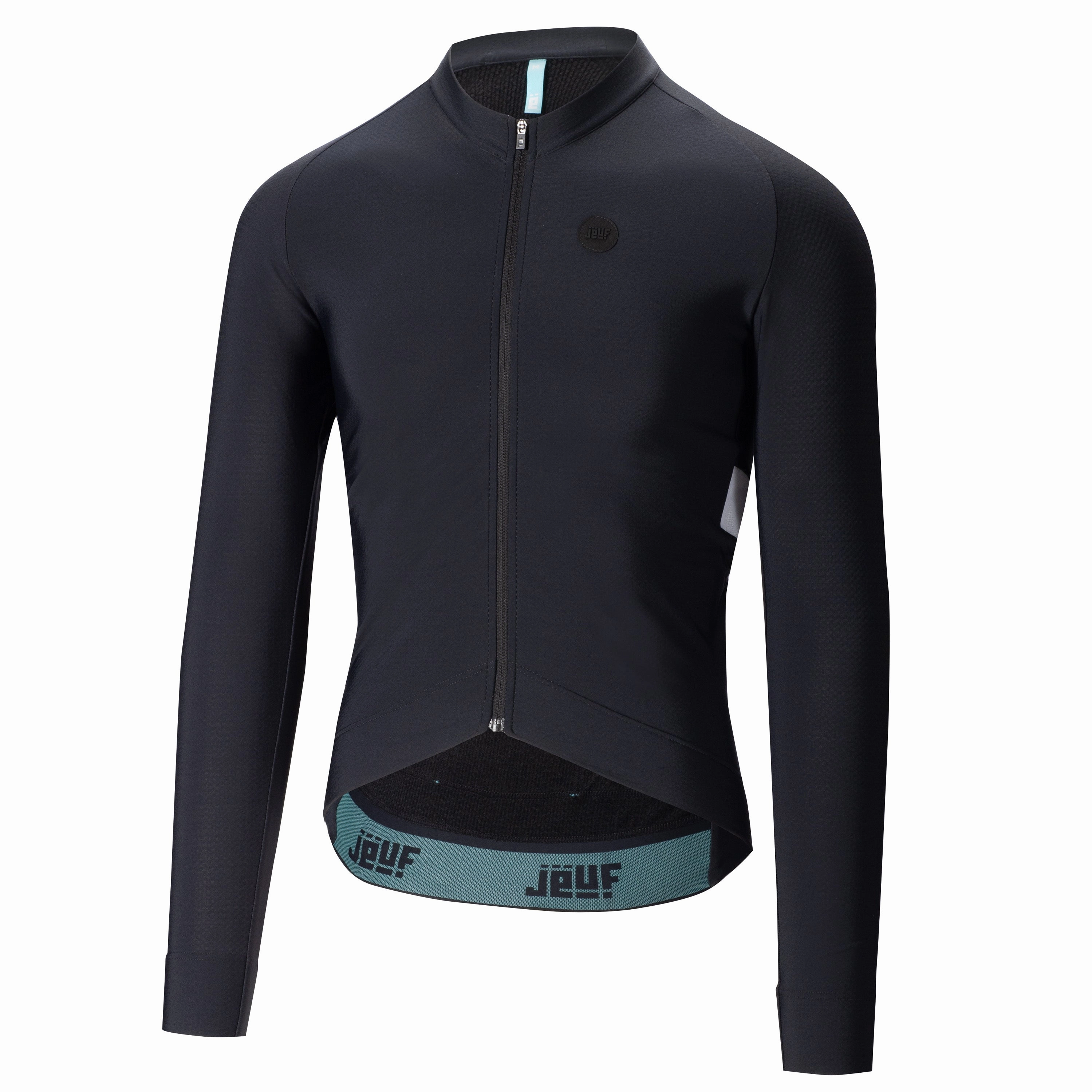 Juf Pro Race Thermal Long Sleeve Jersey - Black 