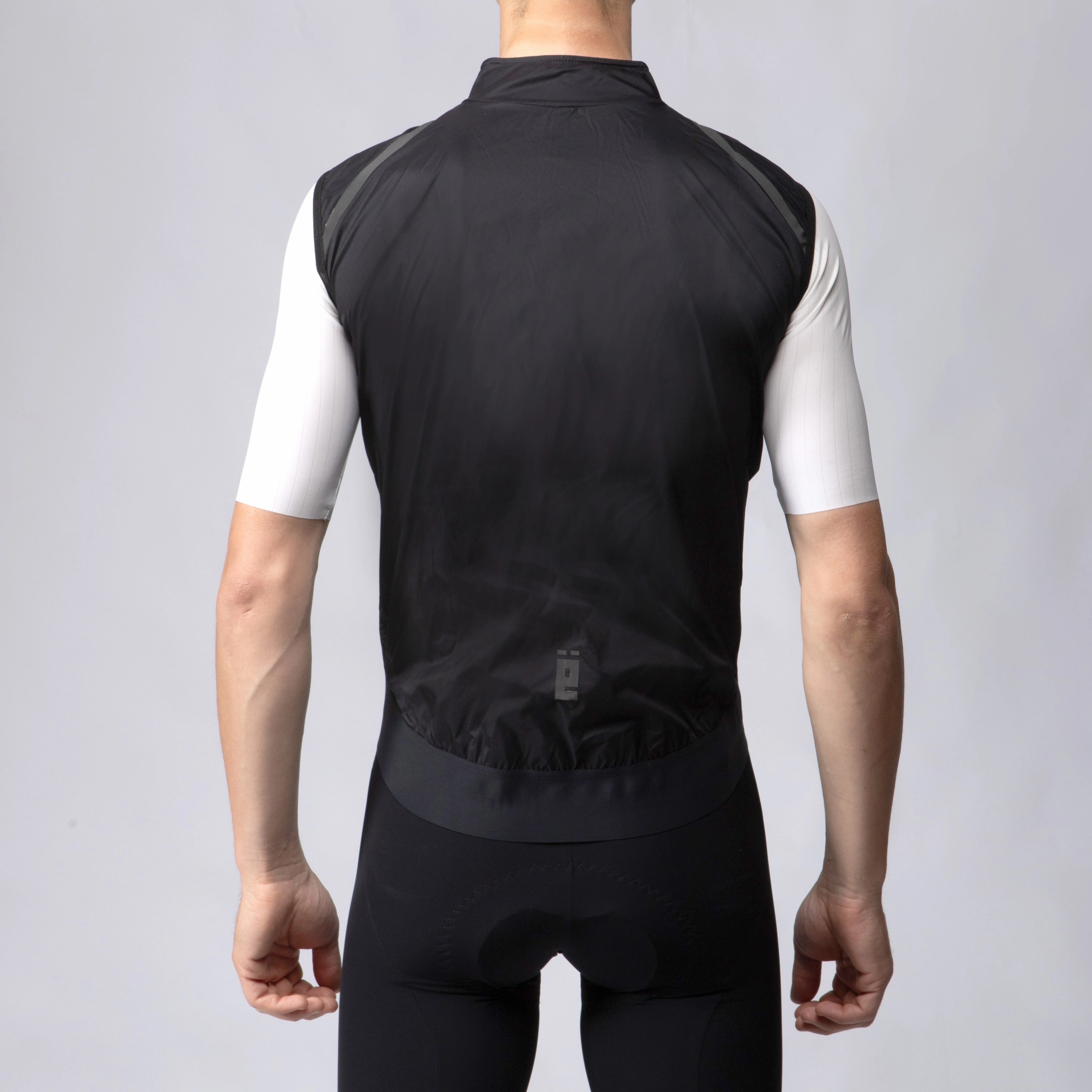 Juf Pro Windproof Pertex Vest - Black 