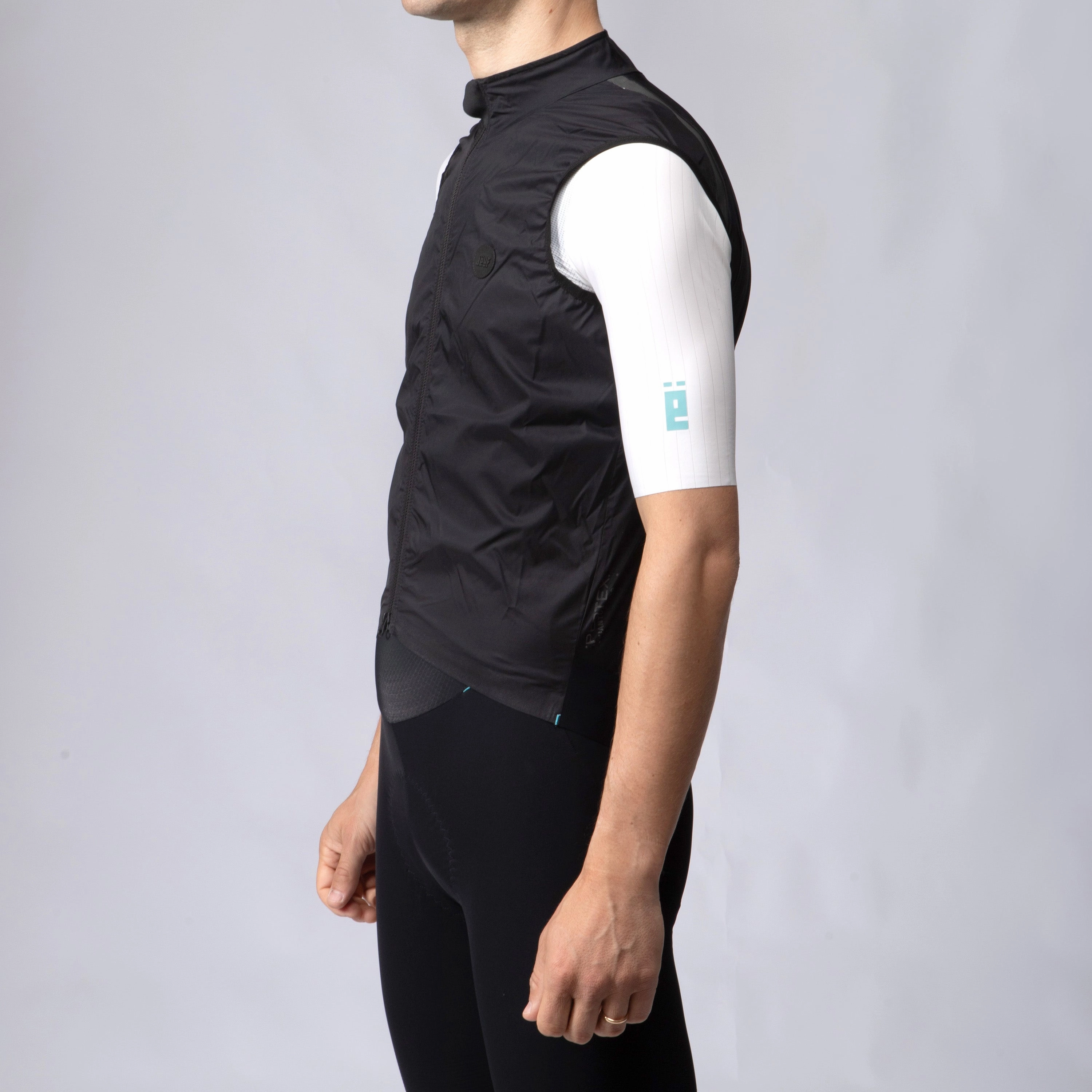 Juf Pro Windproof Pertex Vest - Black 
