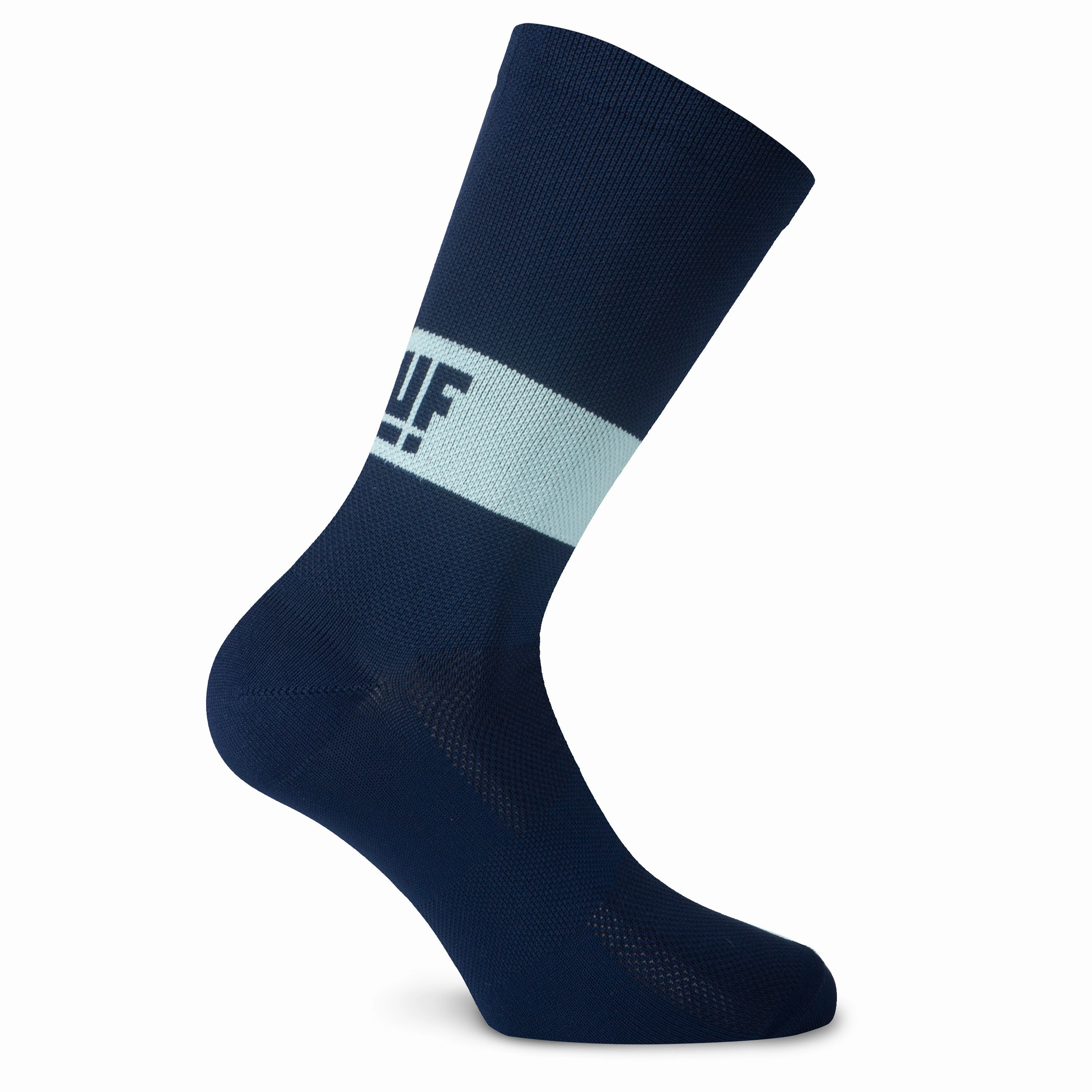Juf Train Band Socks - Aqua Blue 