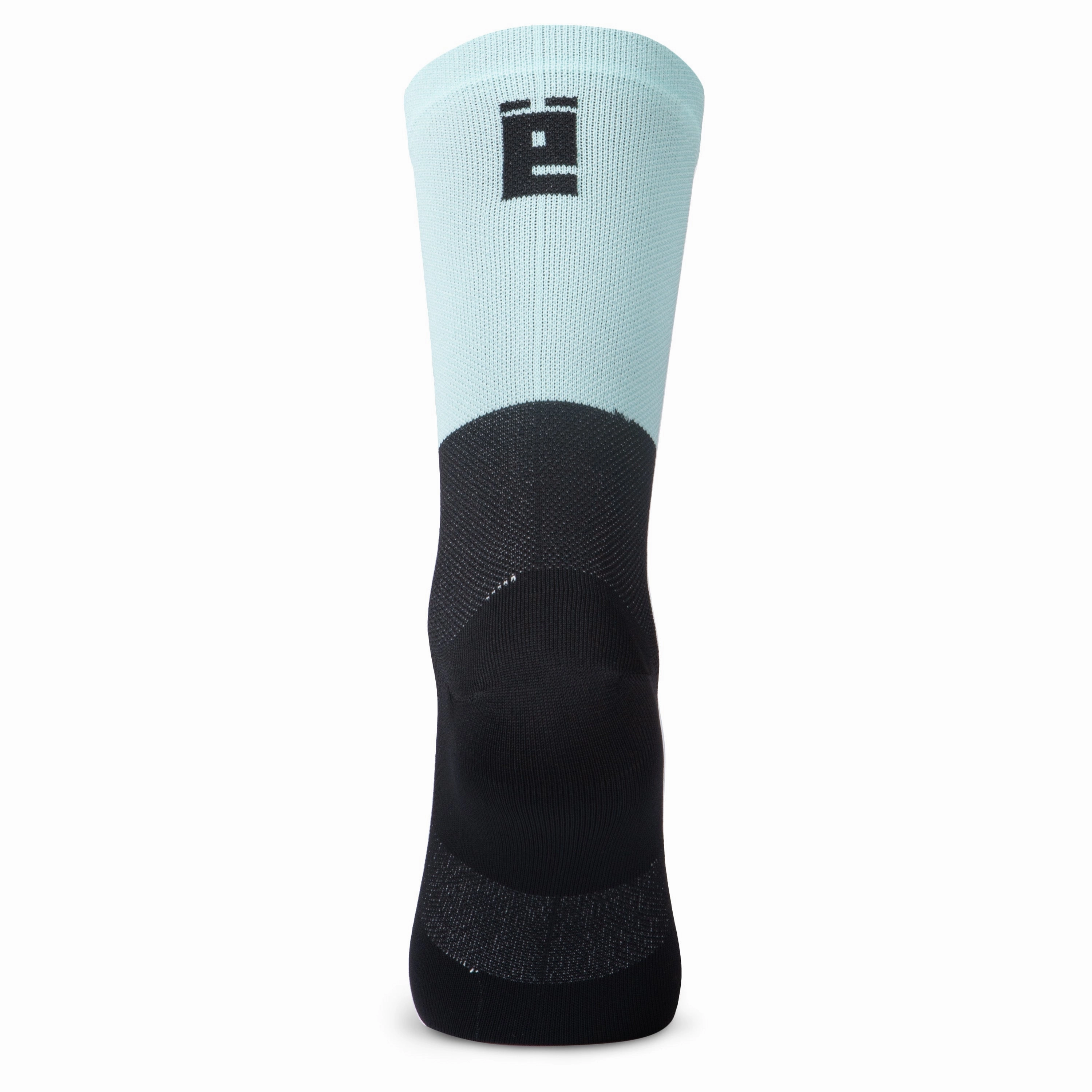Juf Train Logo Socks - Aqua Black 