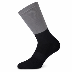 Juf Train Logo Socks - Grey black 