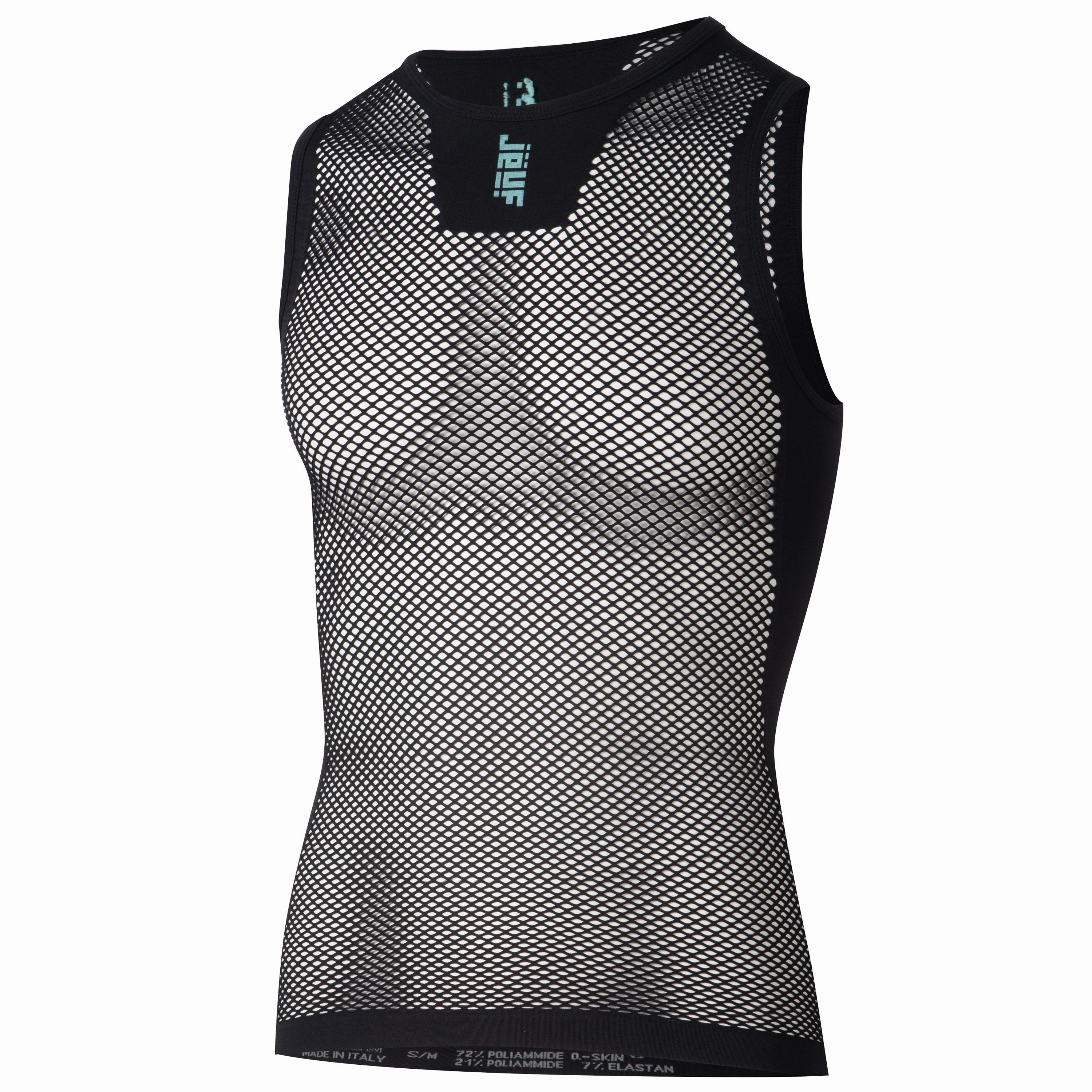Juf Train sleeveless mesh inner tank top - Black 