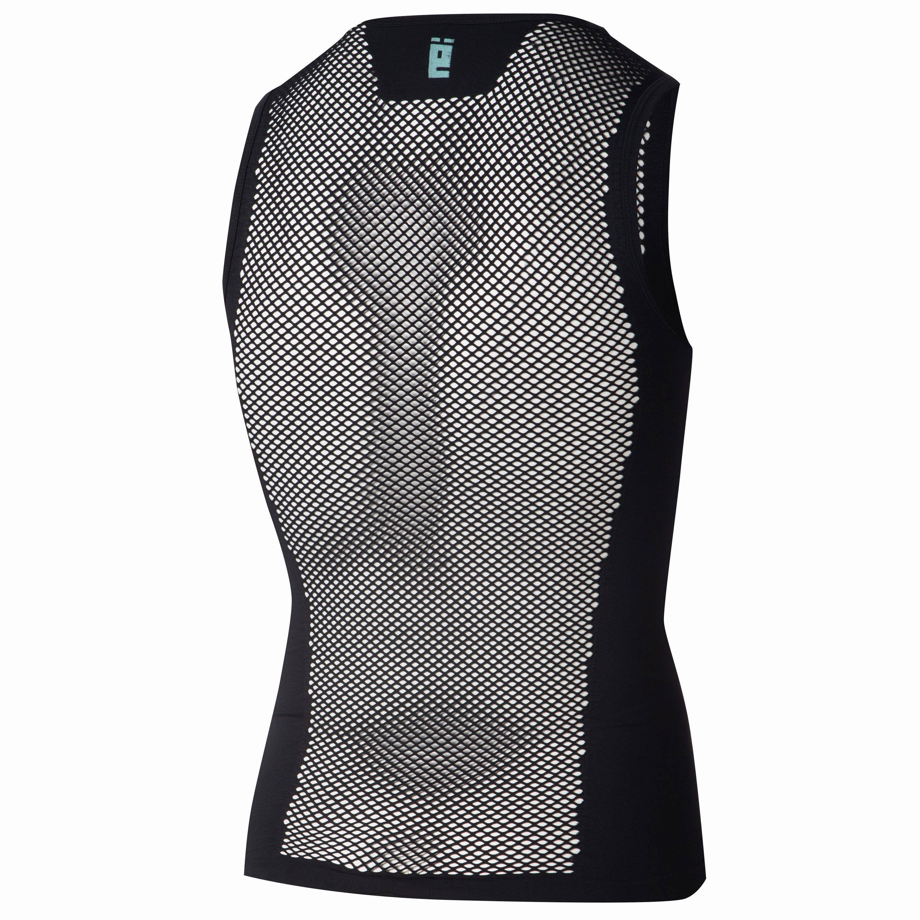 Juf Train sleeveless mesh inner tank top - Black 