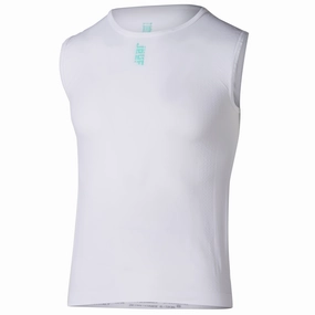 Juf Train sleeveless micromesh tank top - White 
