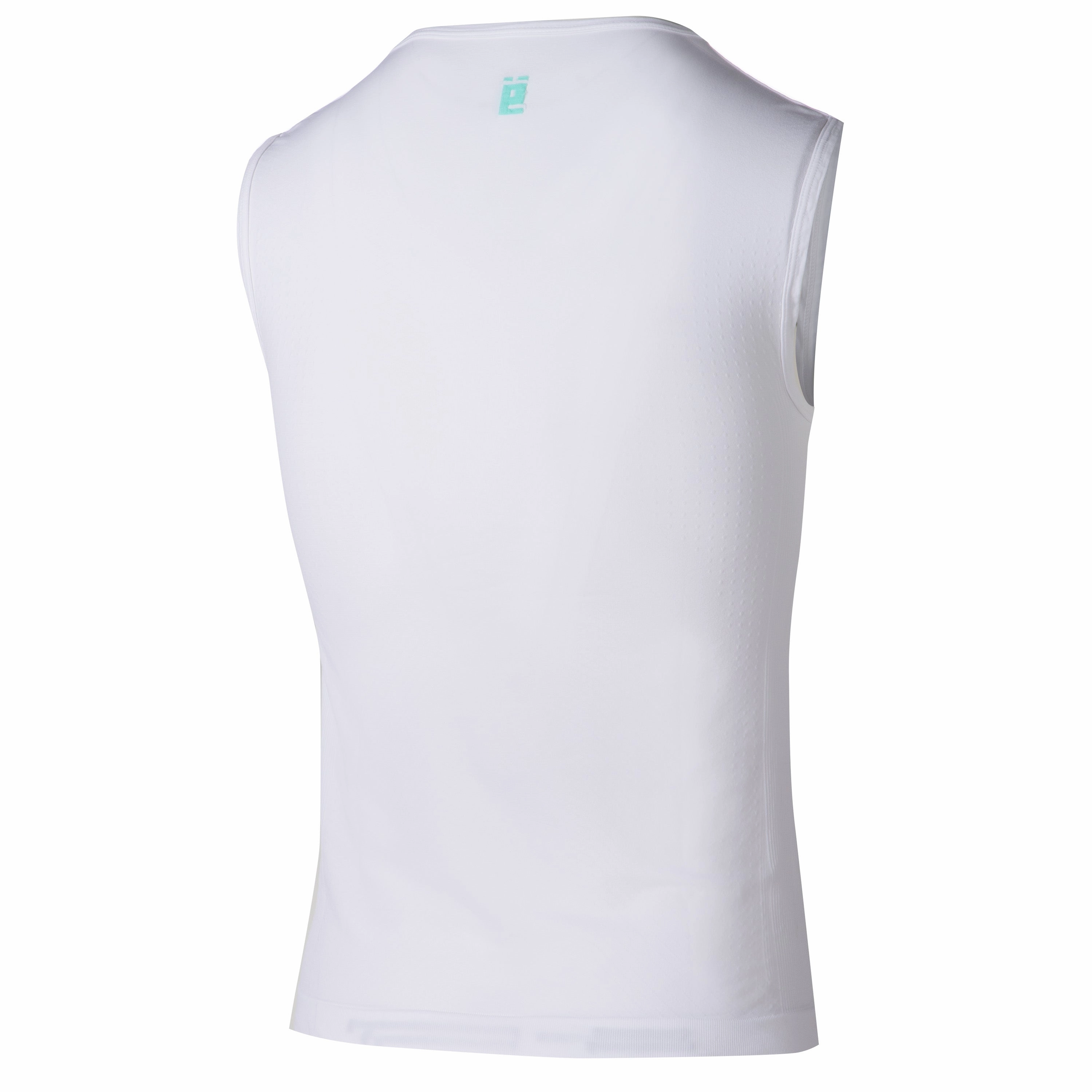 Juf Train sleeveless micromesh tank top - White 