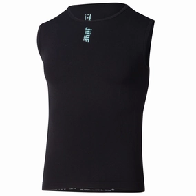 Juf Train sleeveless micromesh tank top -Black 