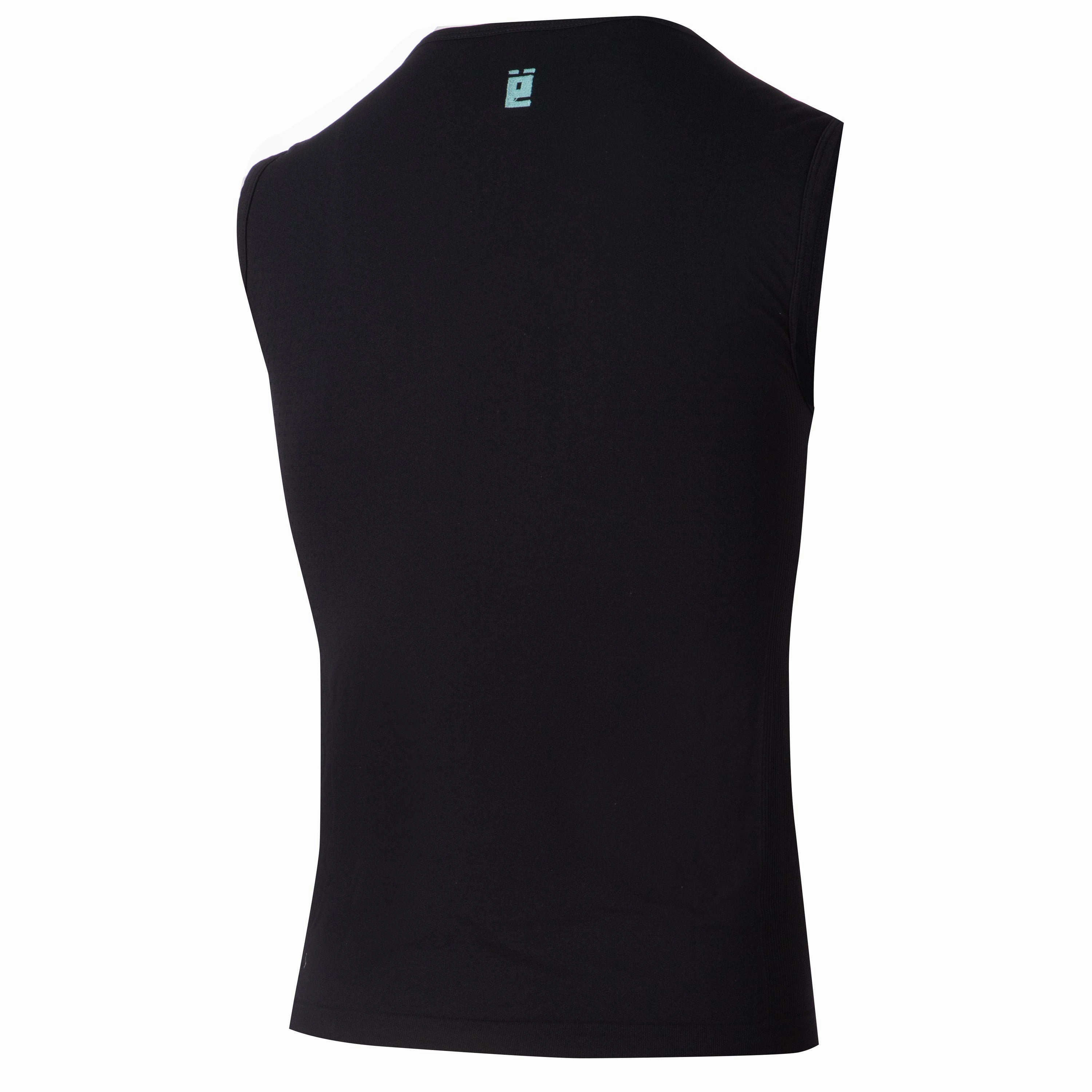 Juf Train sleeveless micromesh tank top -Black 