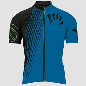 Karpos Green Fire jersey - Blue