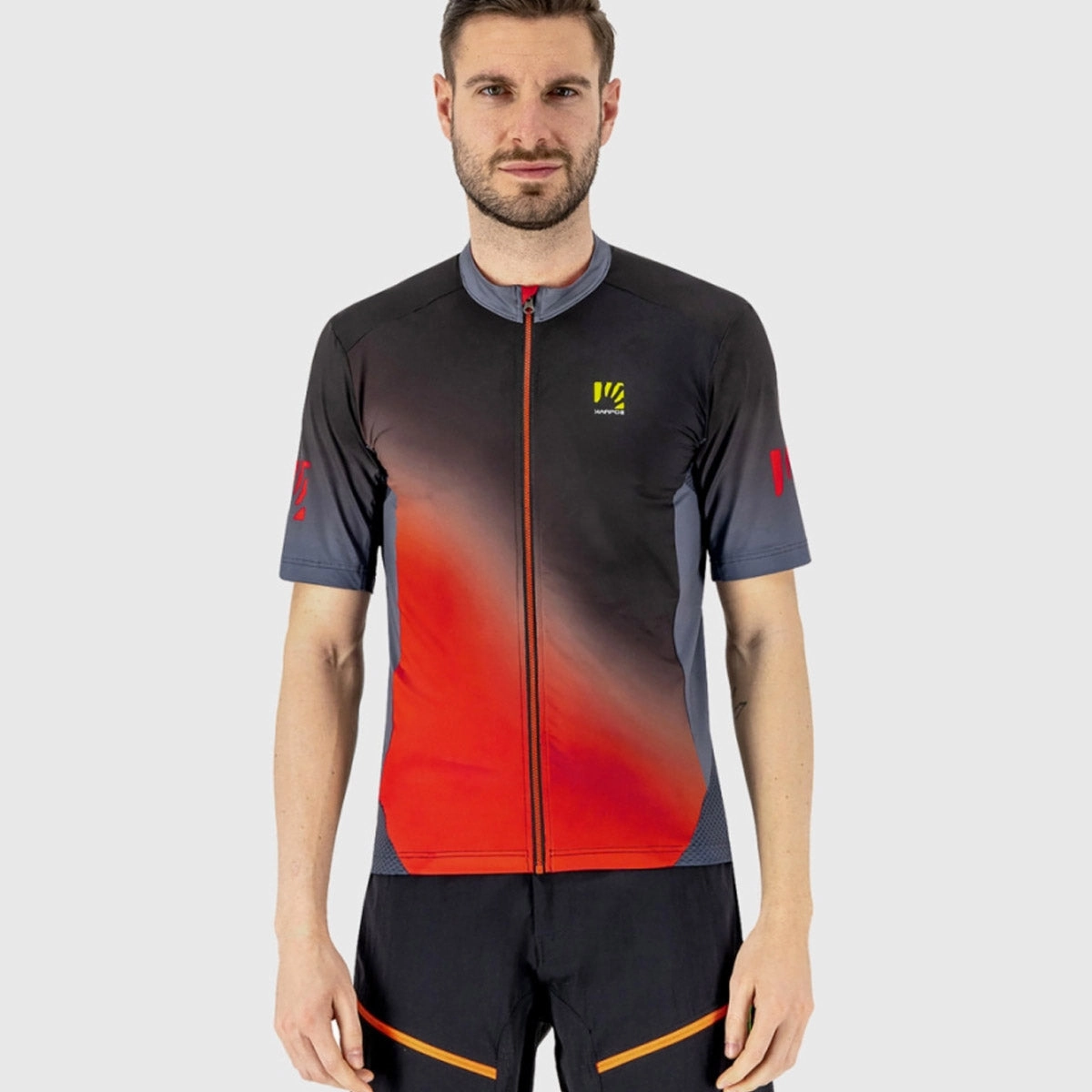 Karpos Jump jersey - Black red