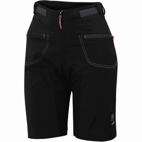 Karpos Rapid Baggy MTB woman's shorts - Black