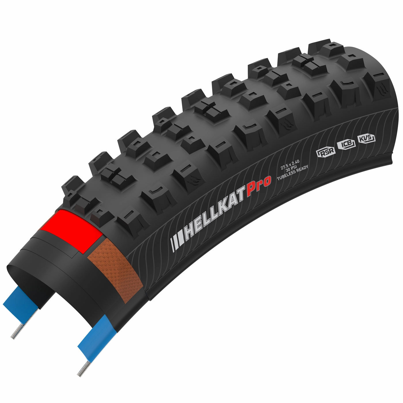 Kenda Hellkat tire - 27.5x2.60