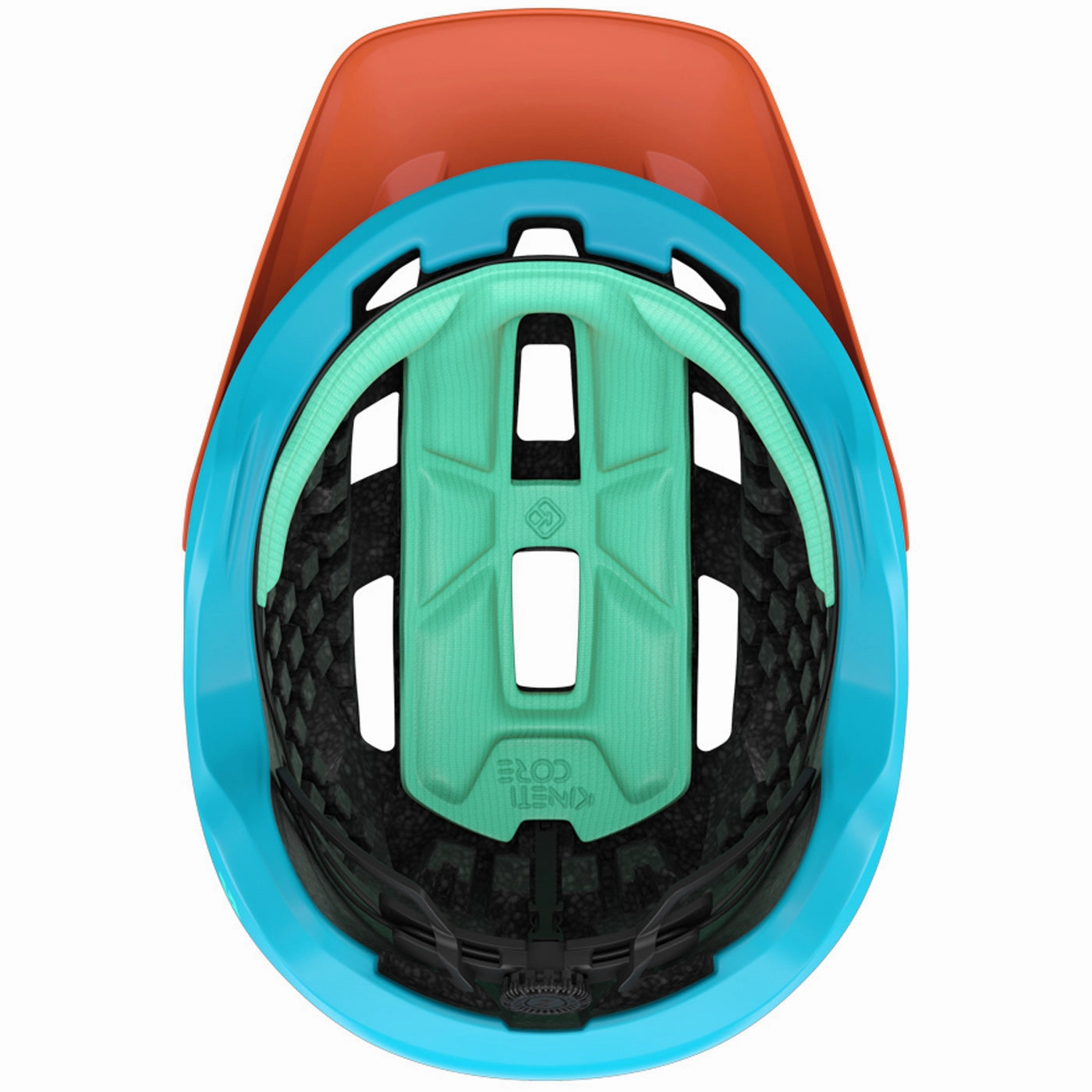 Lazer Coyote KinetiCore helmet - Orange blue