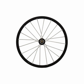 Lightweight Gipfelsturm Weiss Tubular Front Wheel - White Spokes