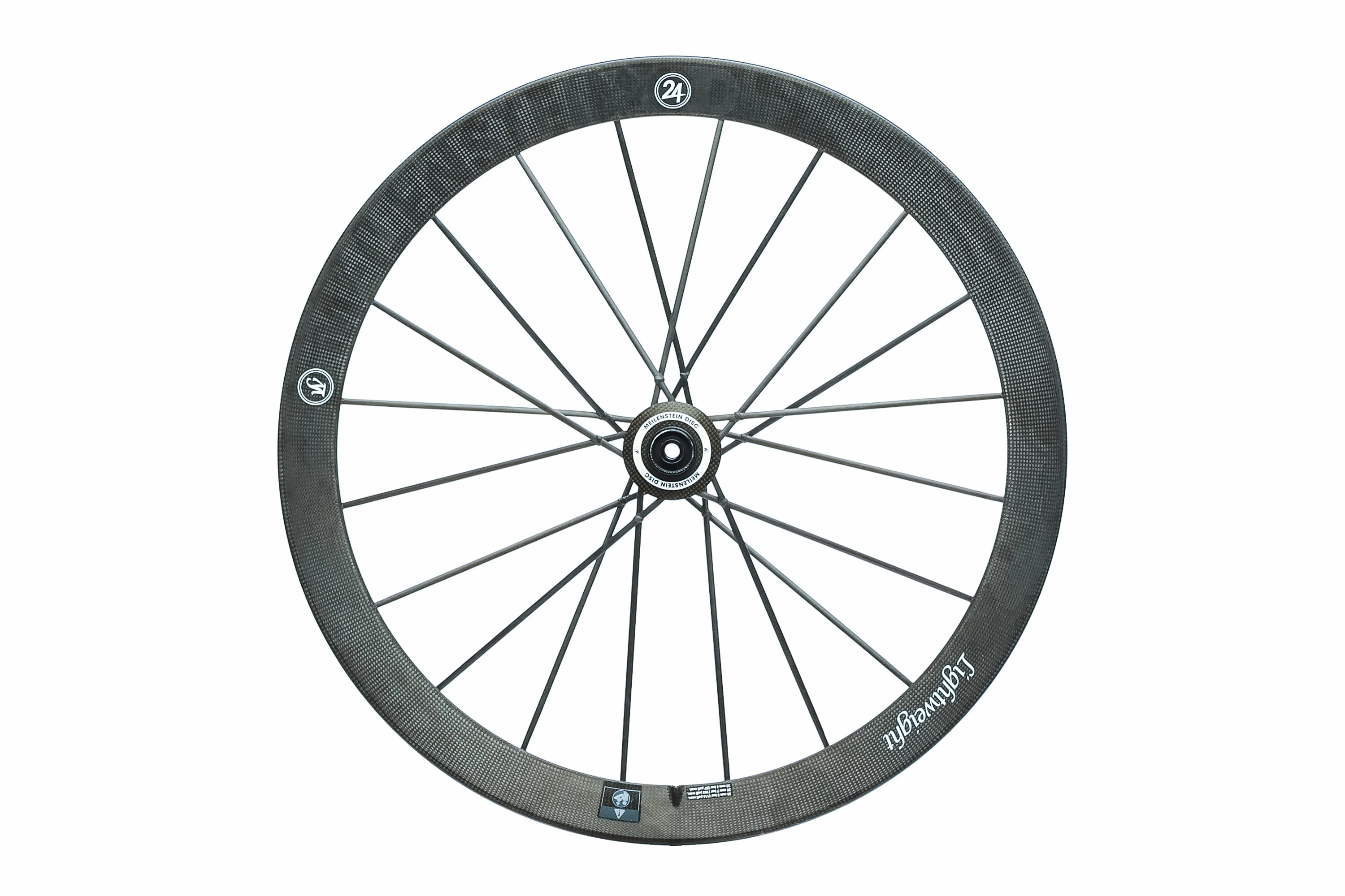 Lightweight Meilenstein Carbon Clincher 700c Front Wheel