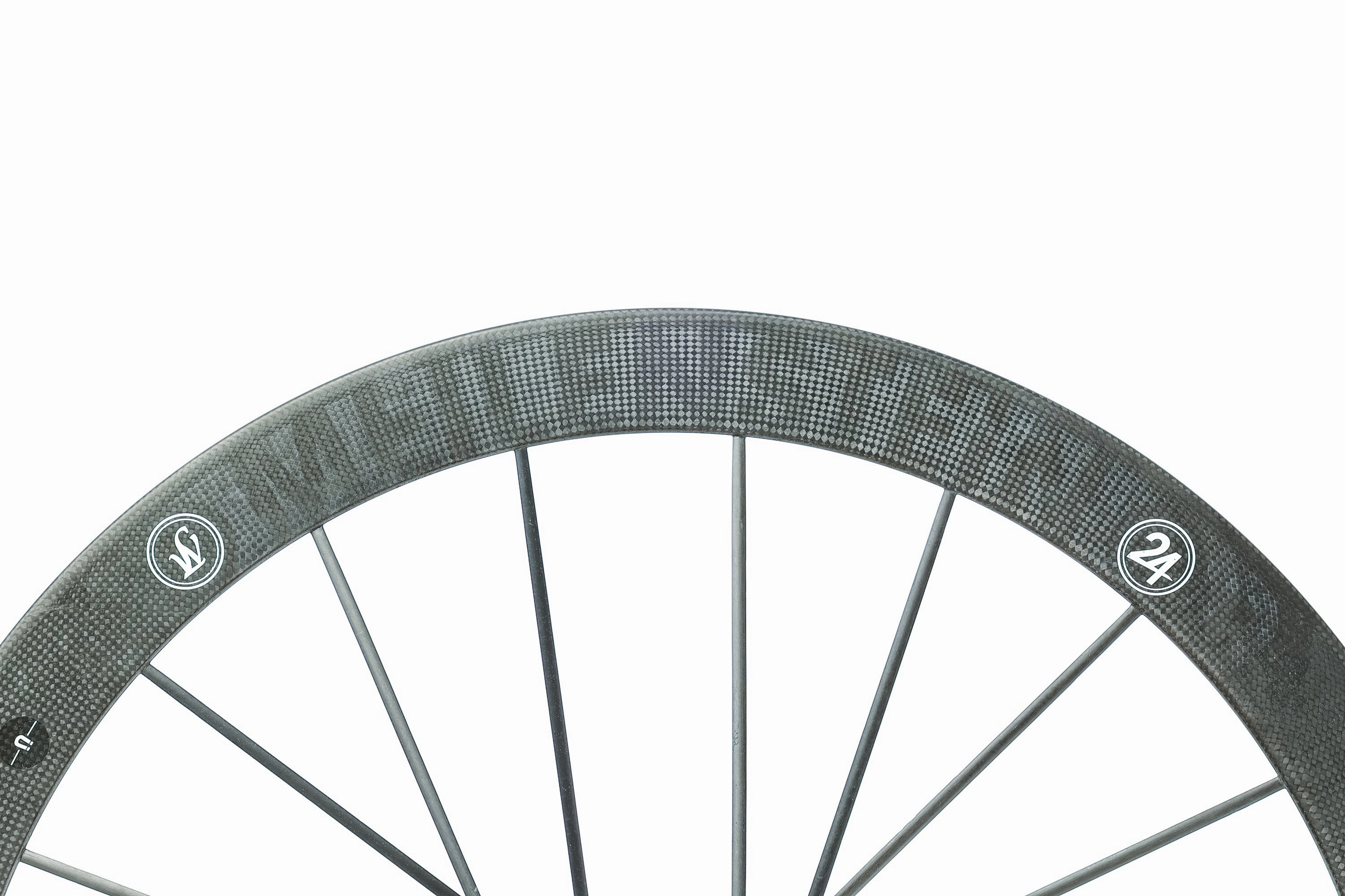 Lightweight Meilenstein Carbon Clincher 700c Front Wheel