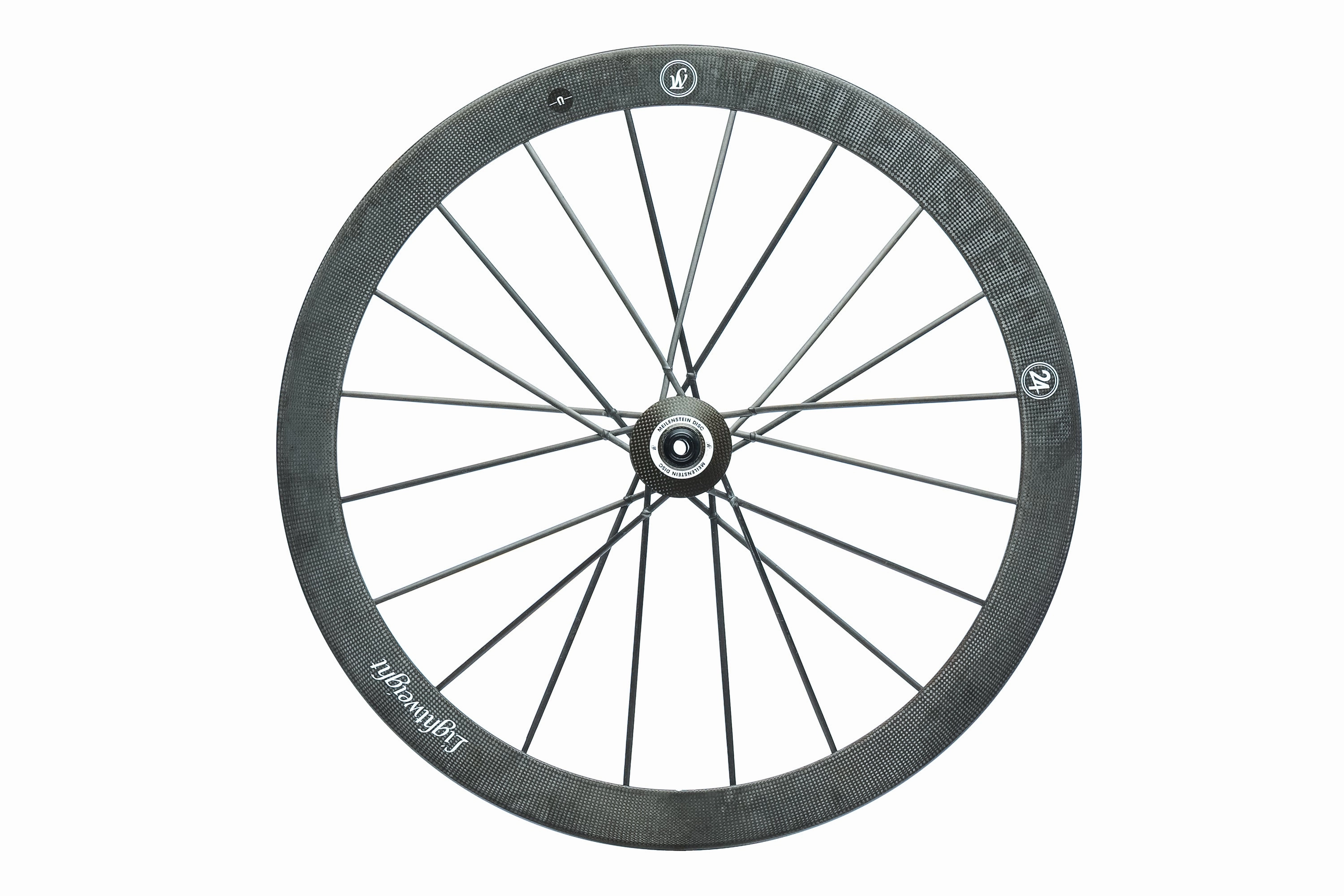 Lightweight Meilenstein Carbon Clincher 700c Front Wheel