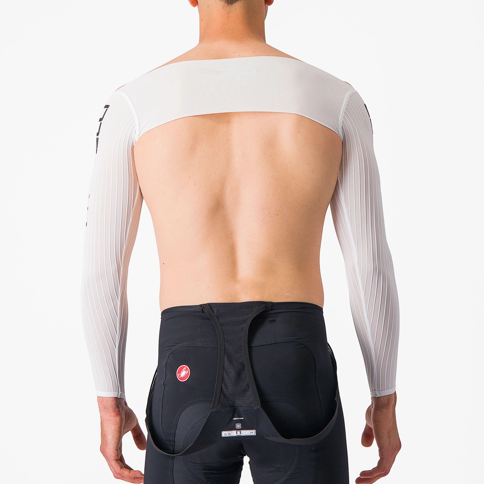Long sleeve Aero Castelli Bolero - White