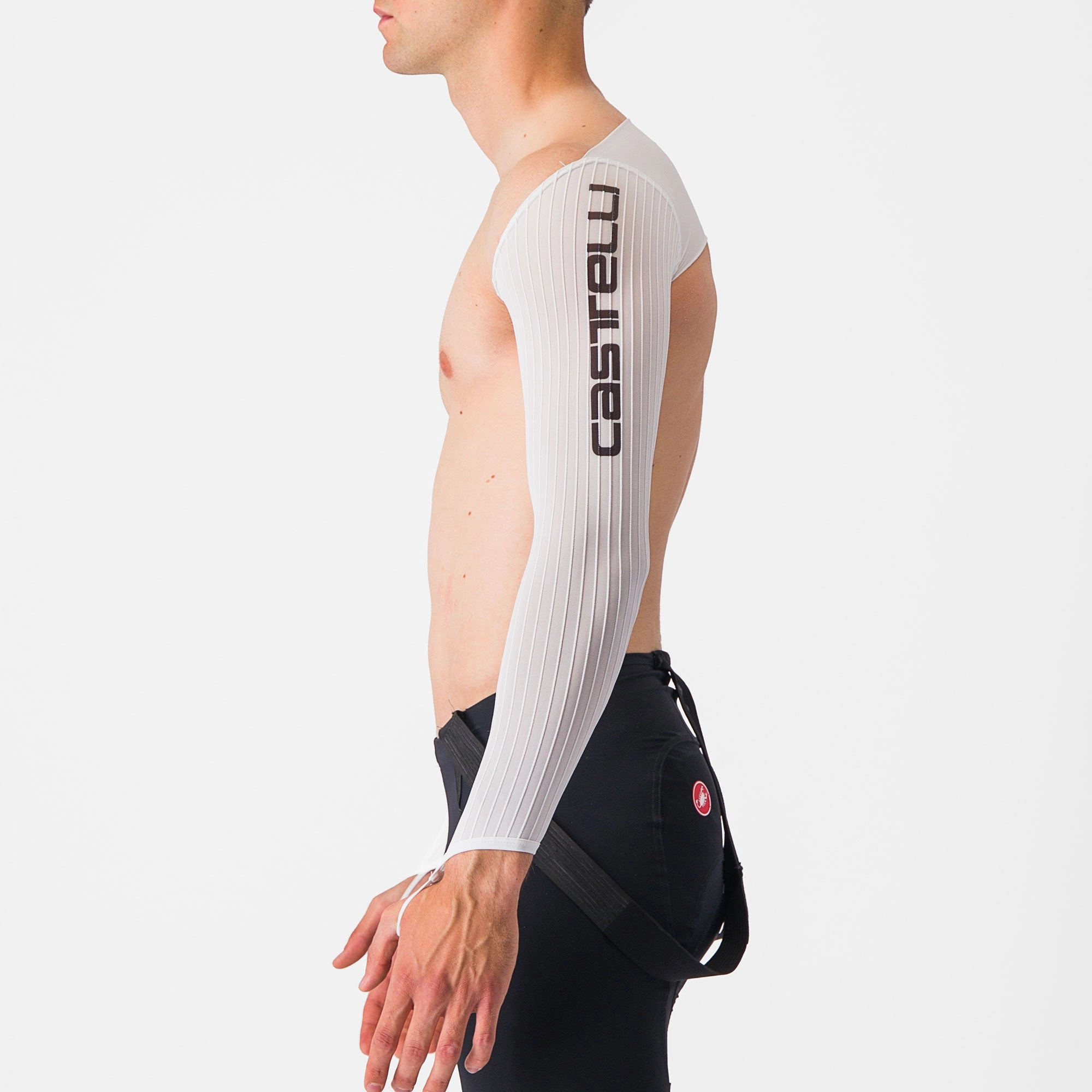 Long sleeve Aero Castelli Bolero - White