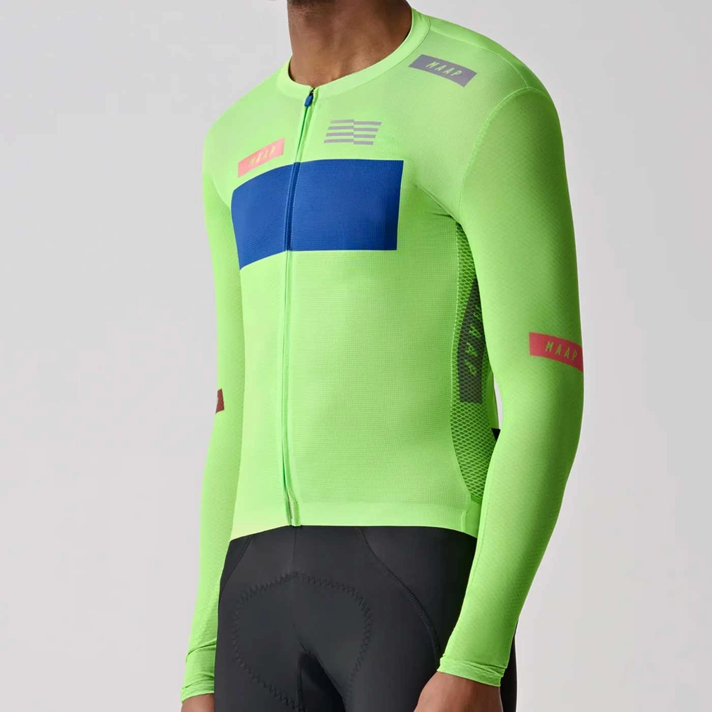 Long sleeve jersey Maap System Pro Air - Green blue 