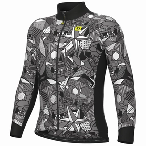 Long sleeve shirt Ale PRAGMA Over - Grey 