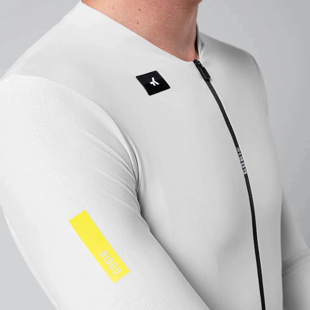 Long sleeve shirt Gobik Avalon - White