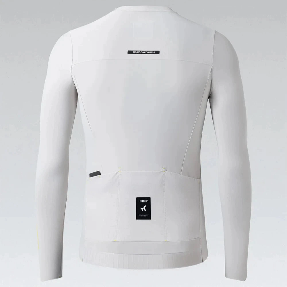 Long sleeve shirt Gobik Avalon - White