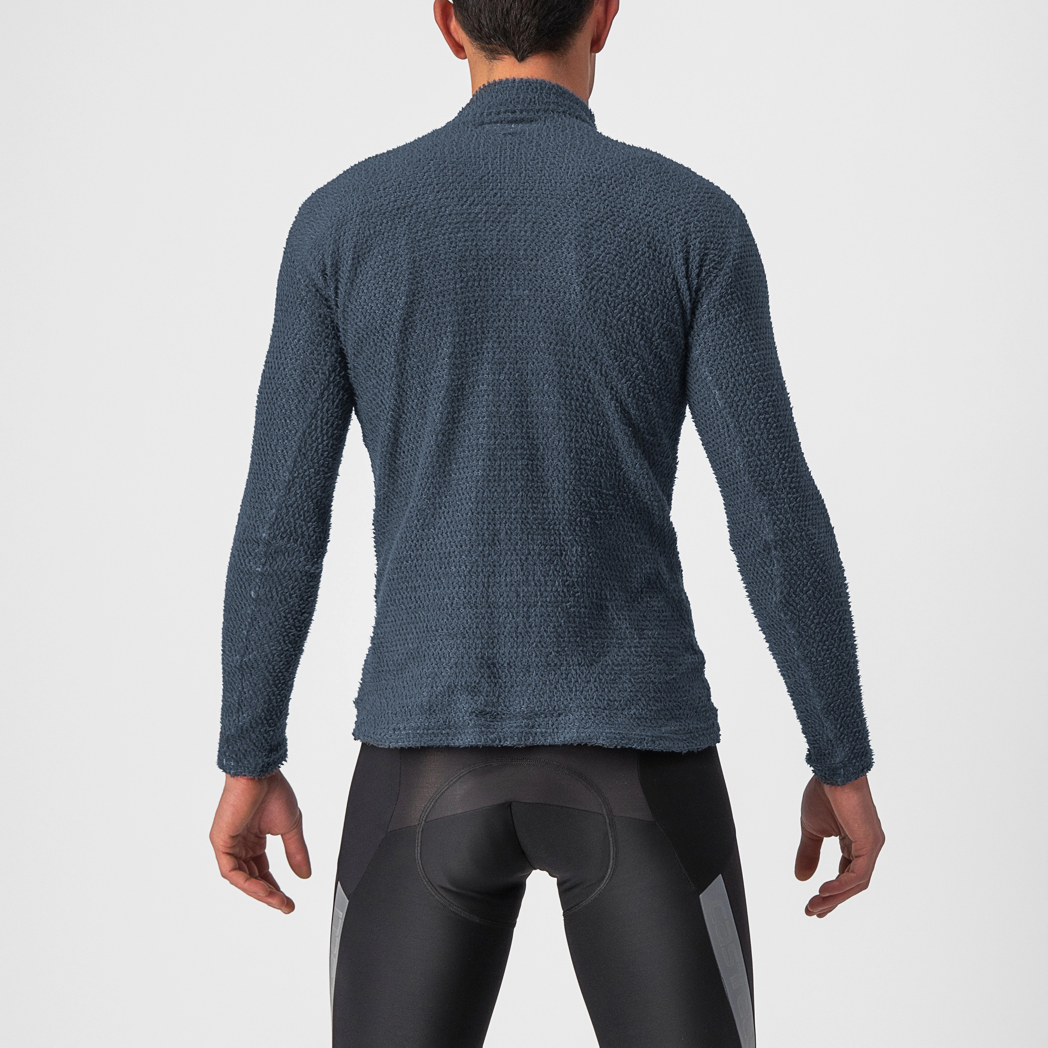 Long Sleeve Underwear Top Castelli Cold Days 2nd Layer - Blue 