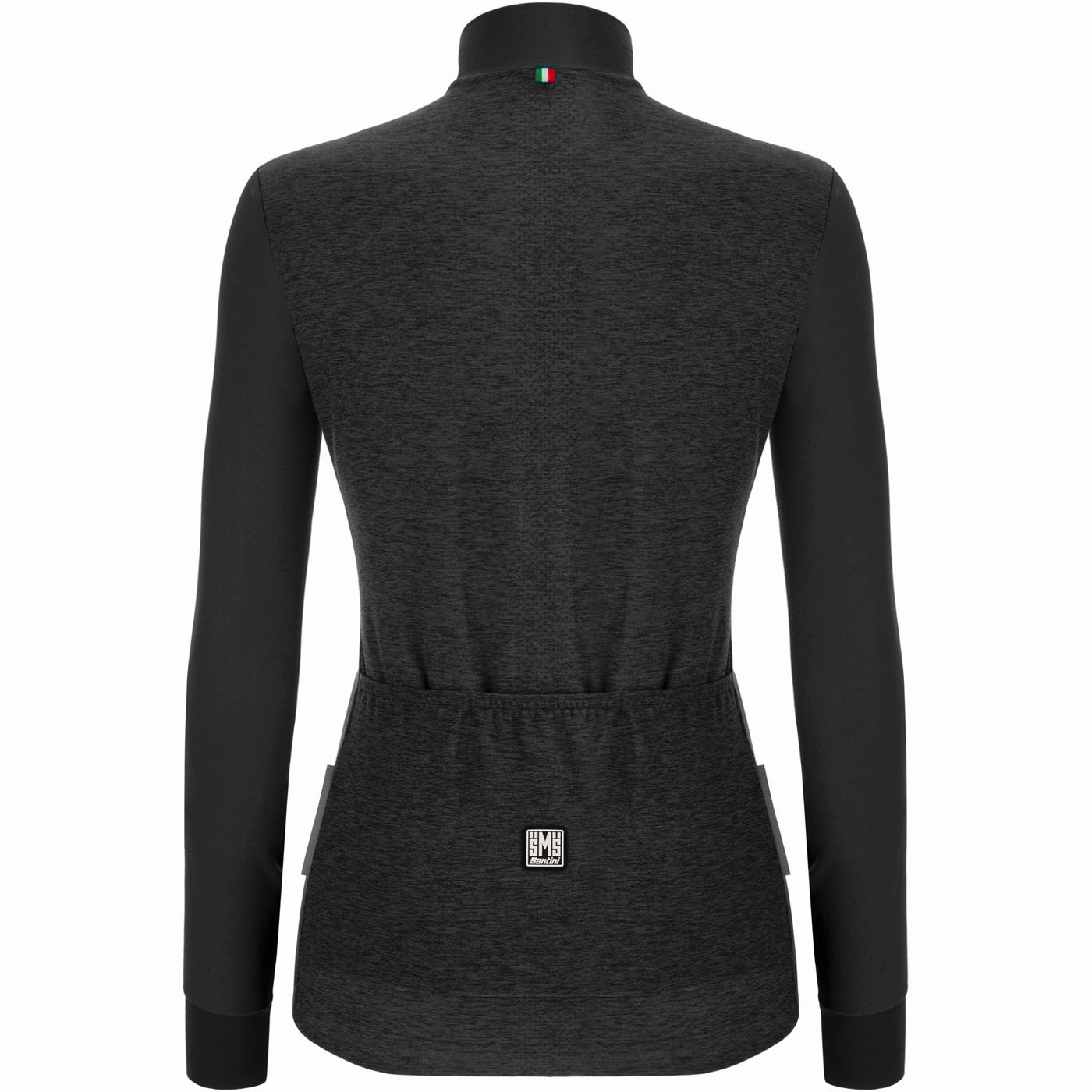 Long sleeve women's shirt Santini Pure Color 21 - Black 