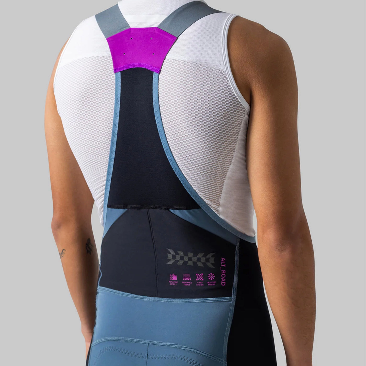 Maap Alt_Road Cargo bib shorts - Blue