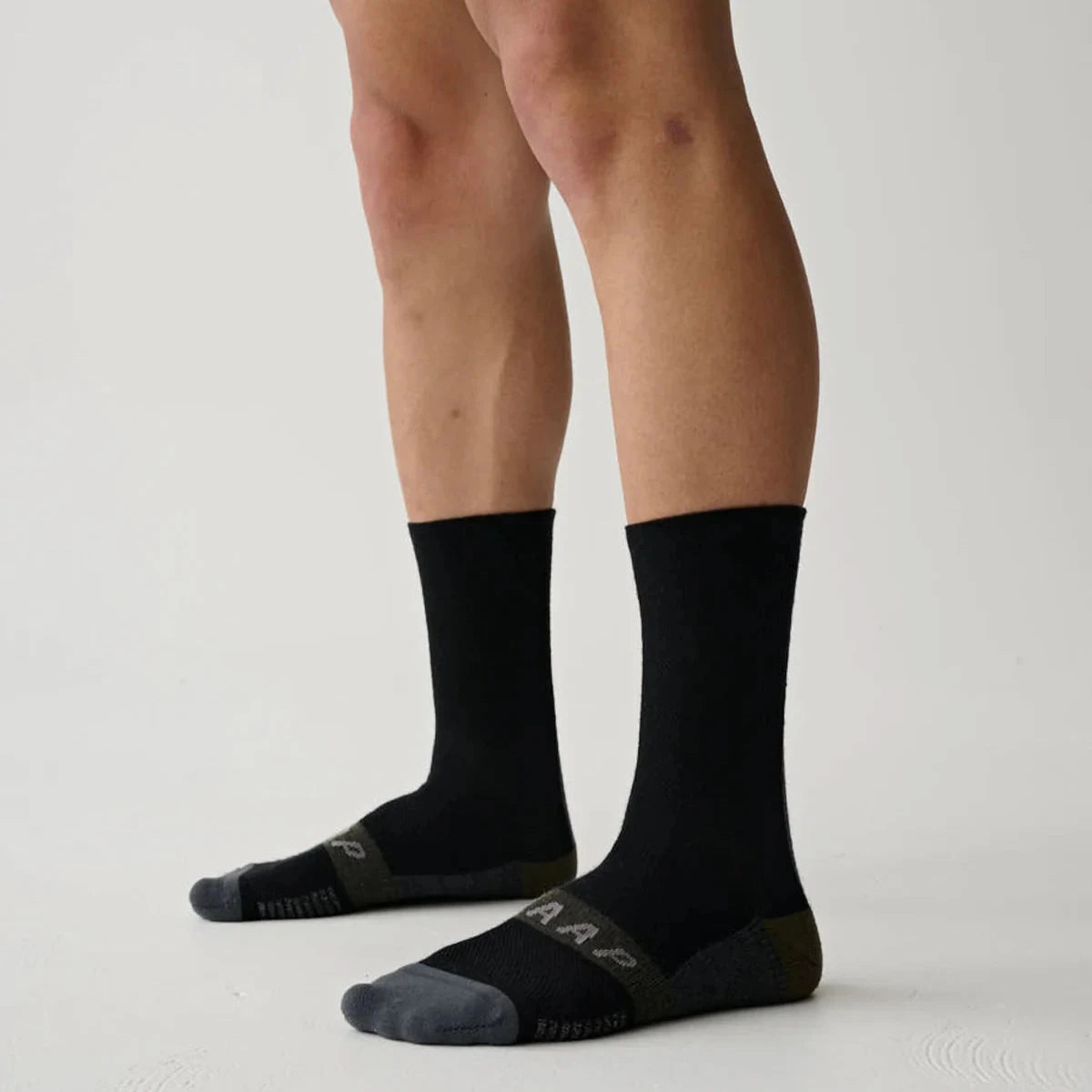 Maap Alt_Road Merino socks - Black Green