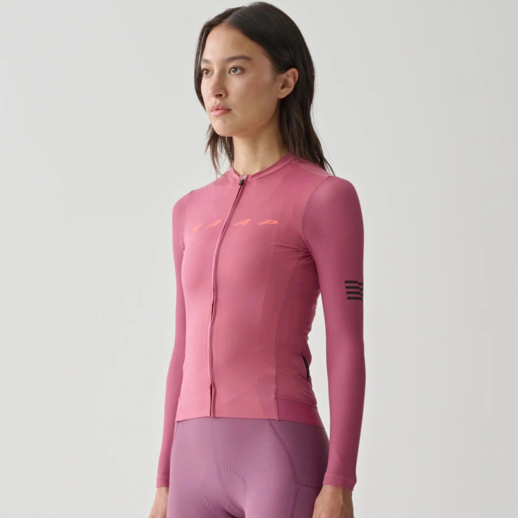 Maap Evade Pro Base 2.0 long sleeve woman jersey - Purple