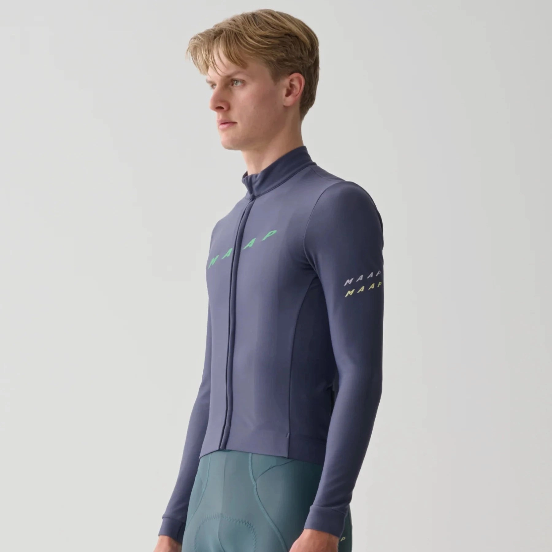 Maap Level Thermal 2.0 Long Sleeve Jersey - Blue