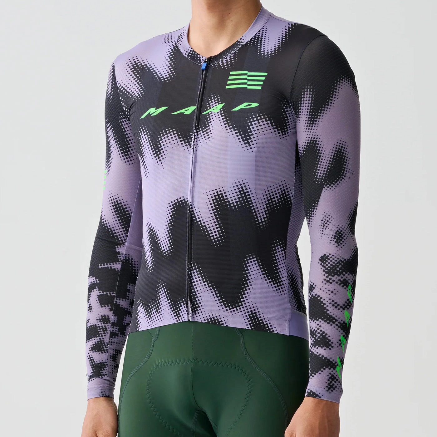 Maap LPW Pro Air 2.0 Long Sleeve Jersey - Gray Black