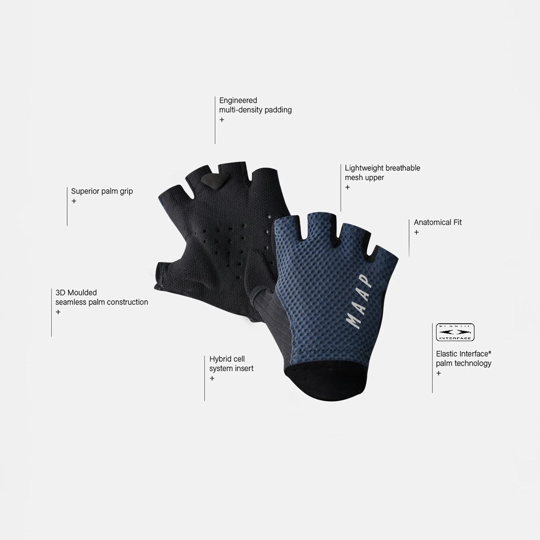 Maap Pro Race Mitt Short gloves - Dark blue
