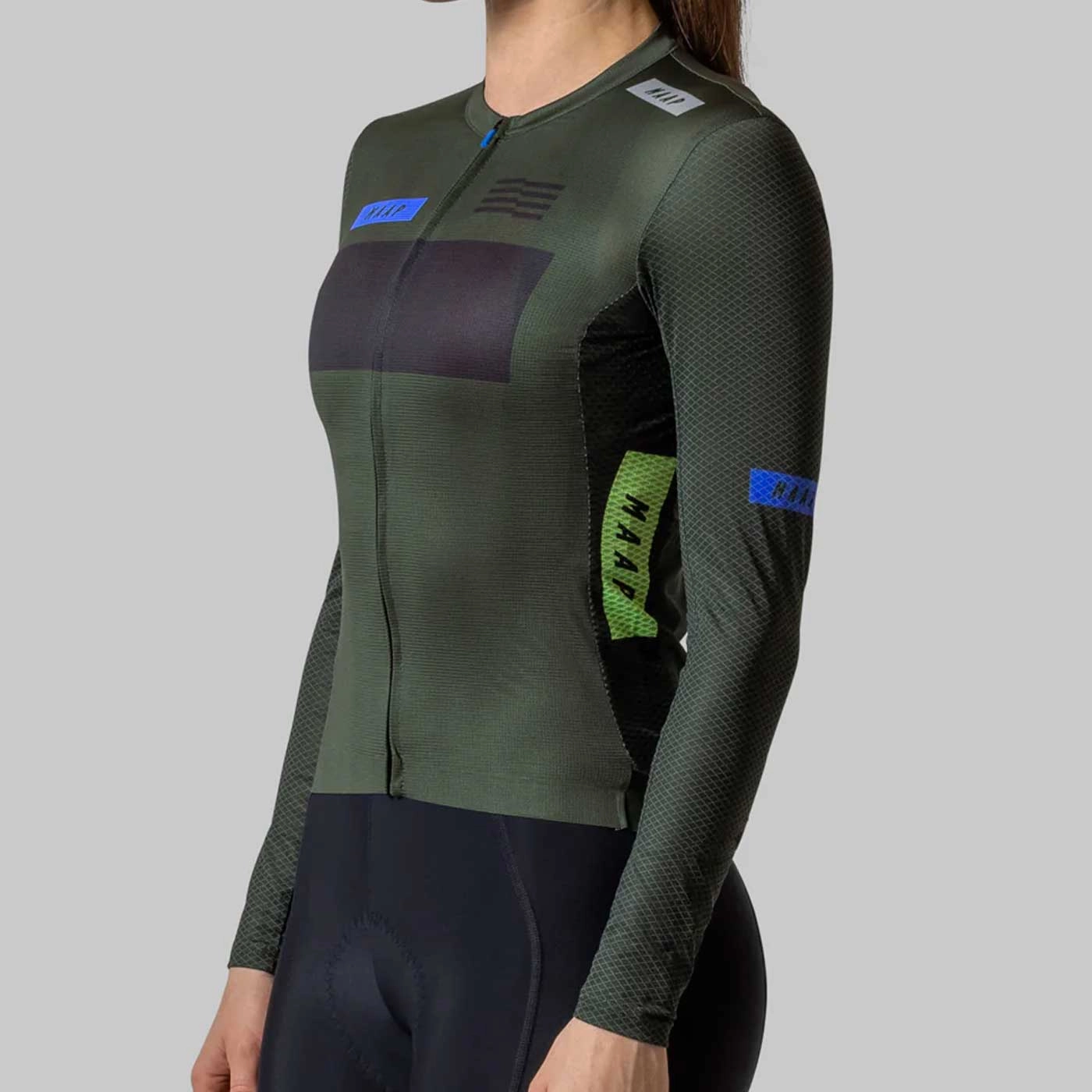 Maap System Pro Air long sleeve woman jersey - Green