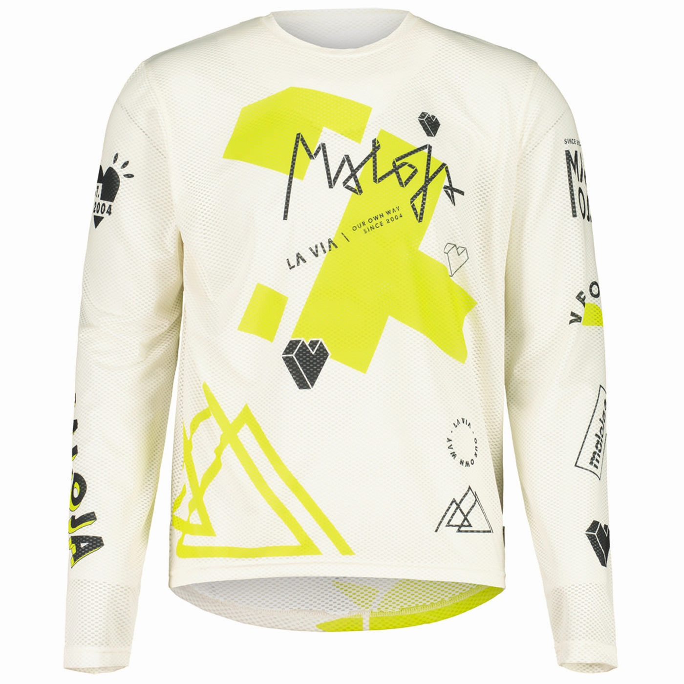 Maloja WeissenbergM long sleeves jersey - White