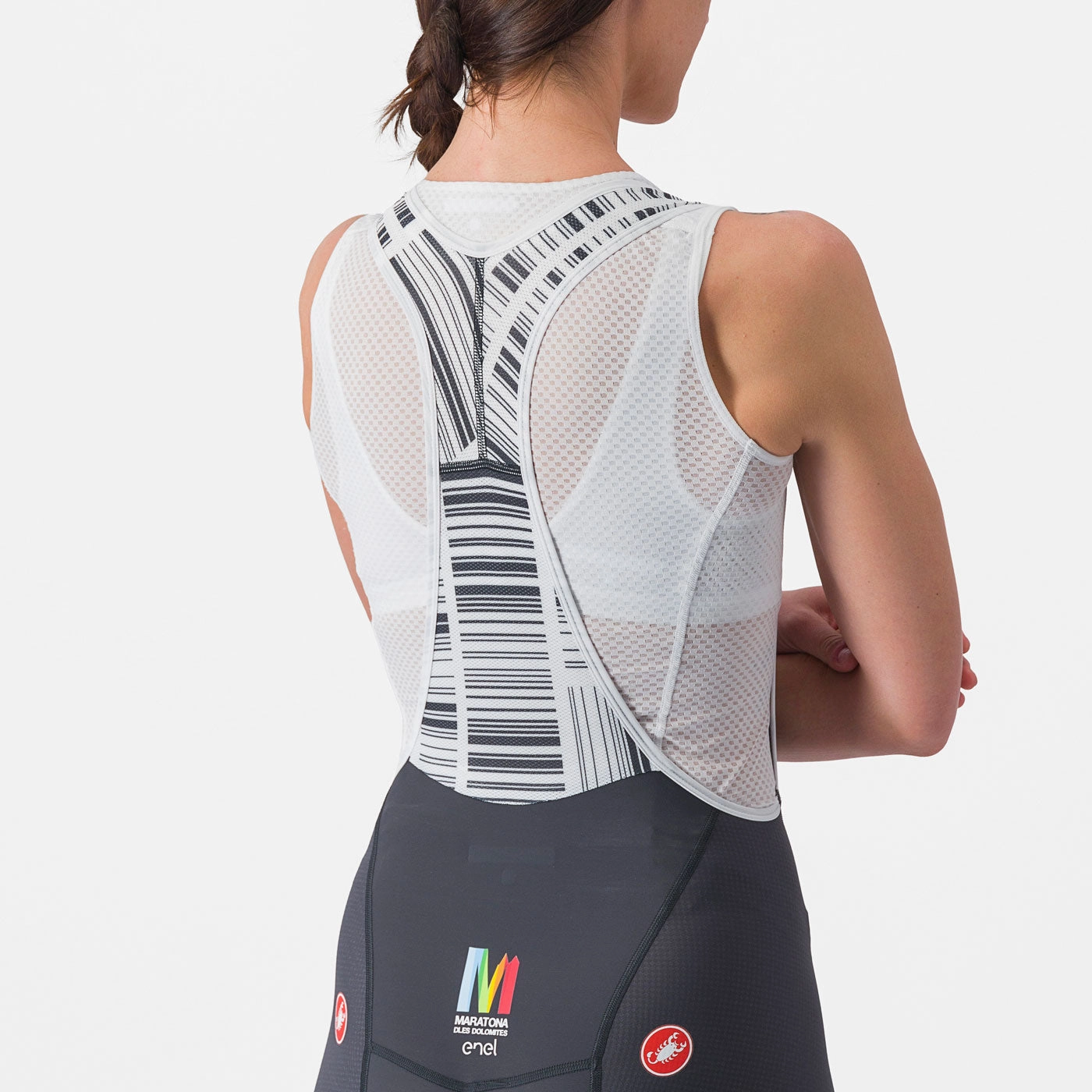 Maratona Dles Dolomites - Enel 2023 women bib shorts