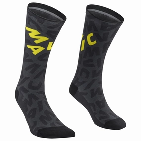 Mavic Aksium Graphic socks - Black yellow
